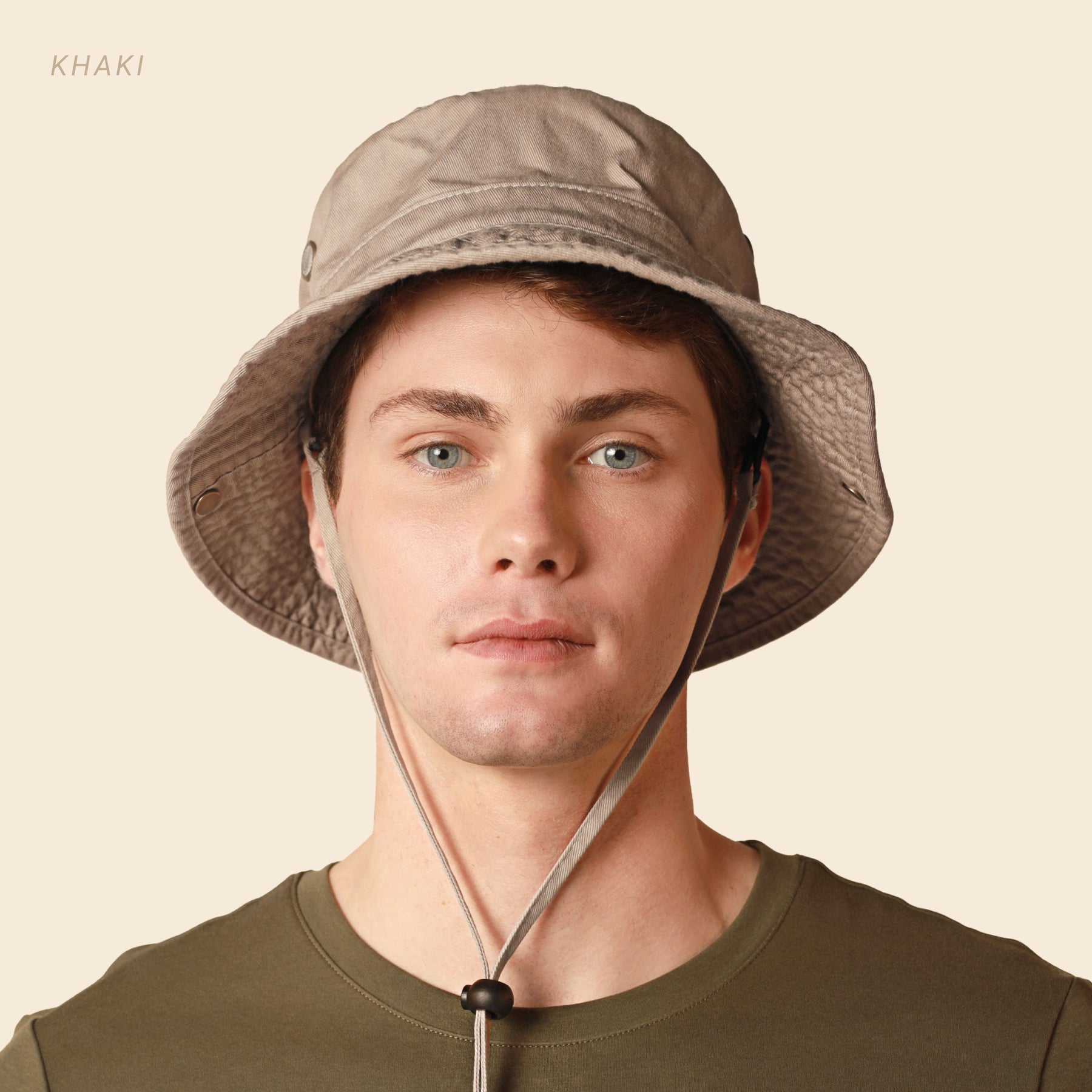 Wide Brim Bucket Hat