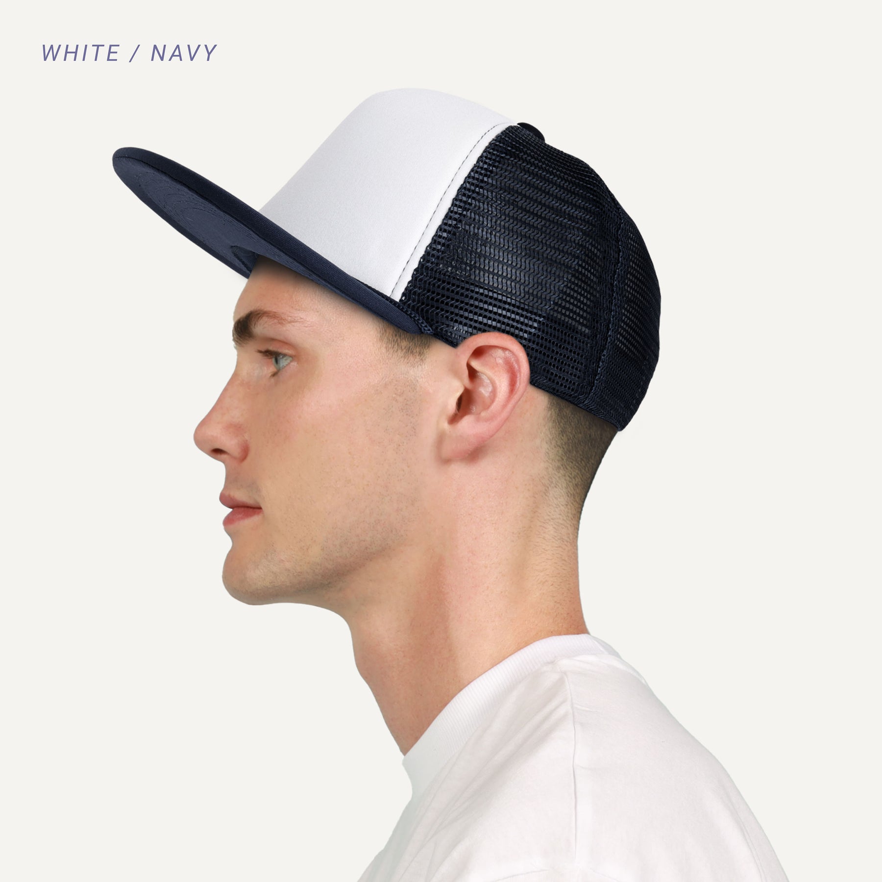Foam Flat Bill with Rope