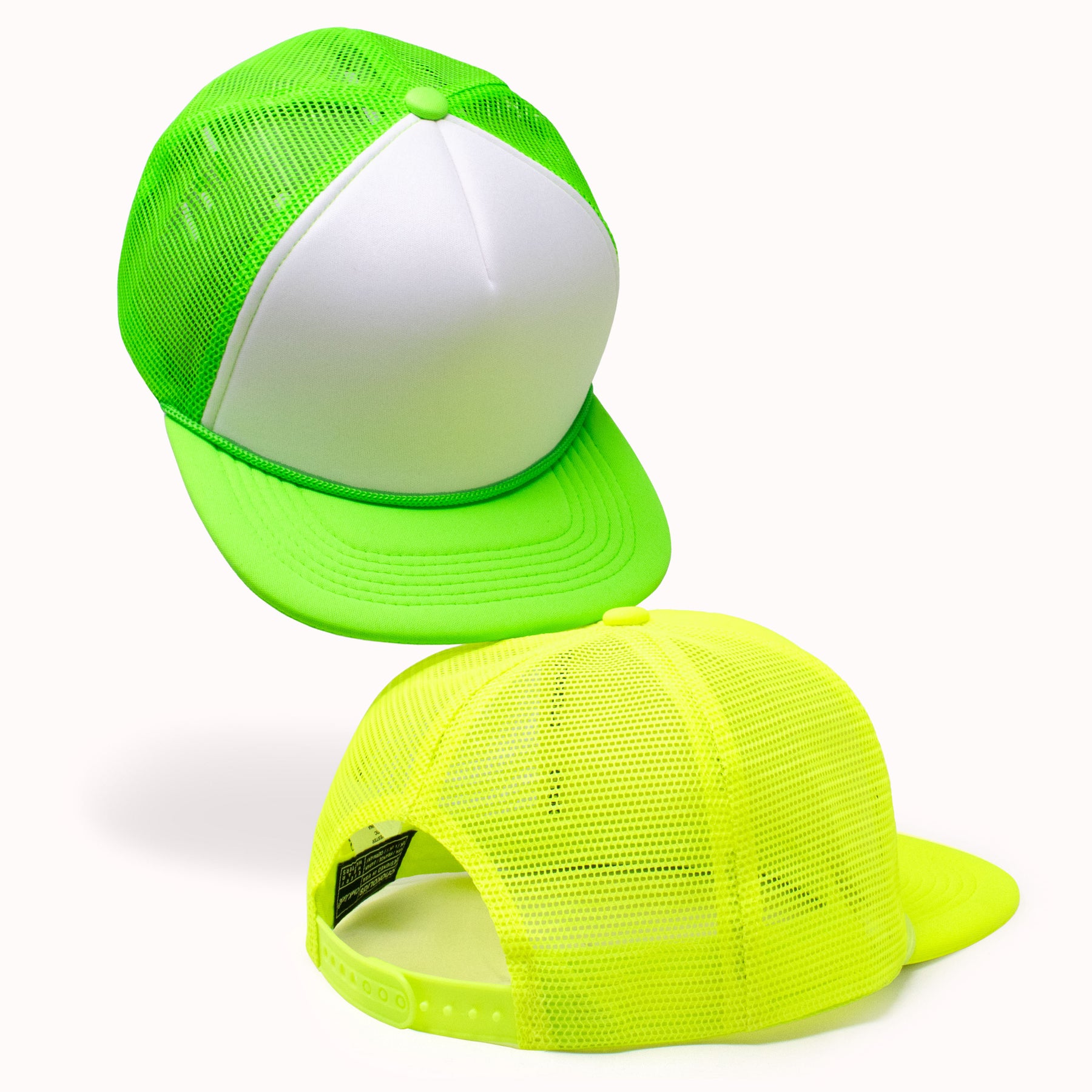 Foam Flat Bill with Rope