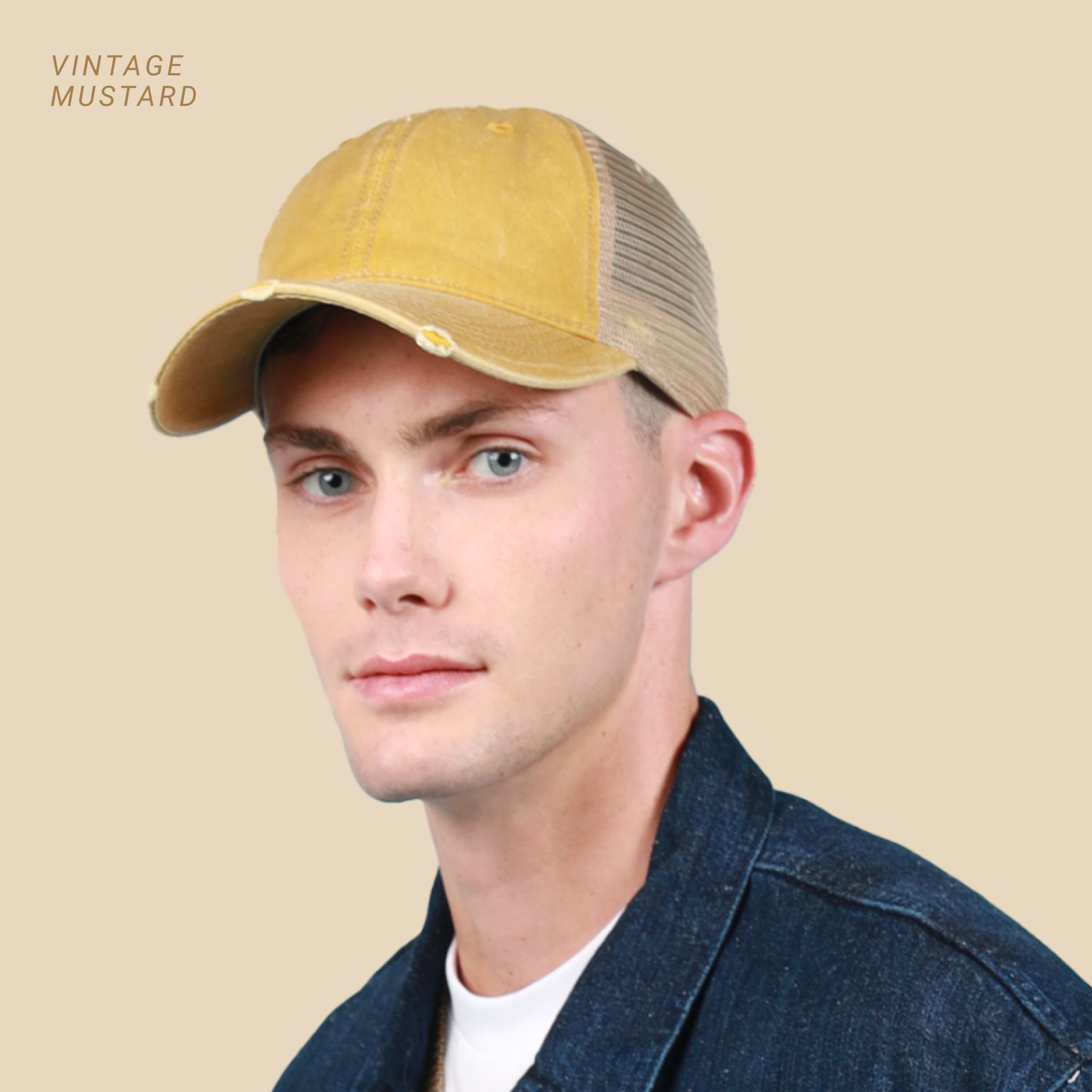 Vintage Mesh Trucker Cap