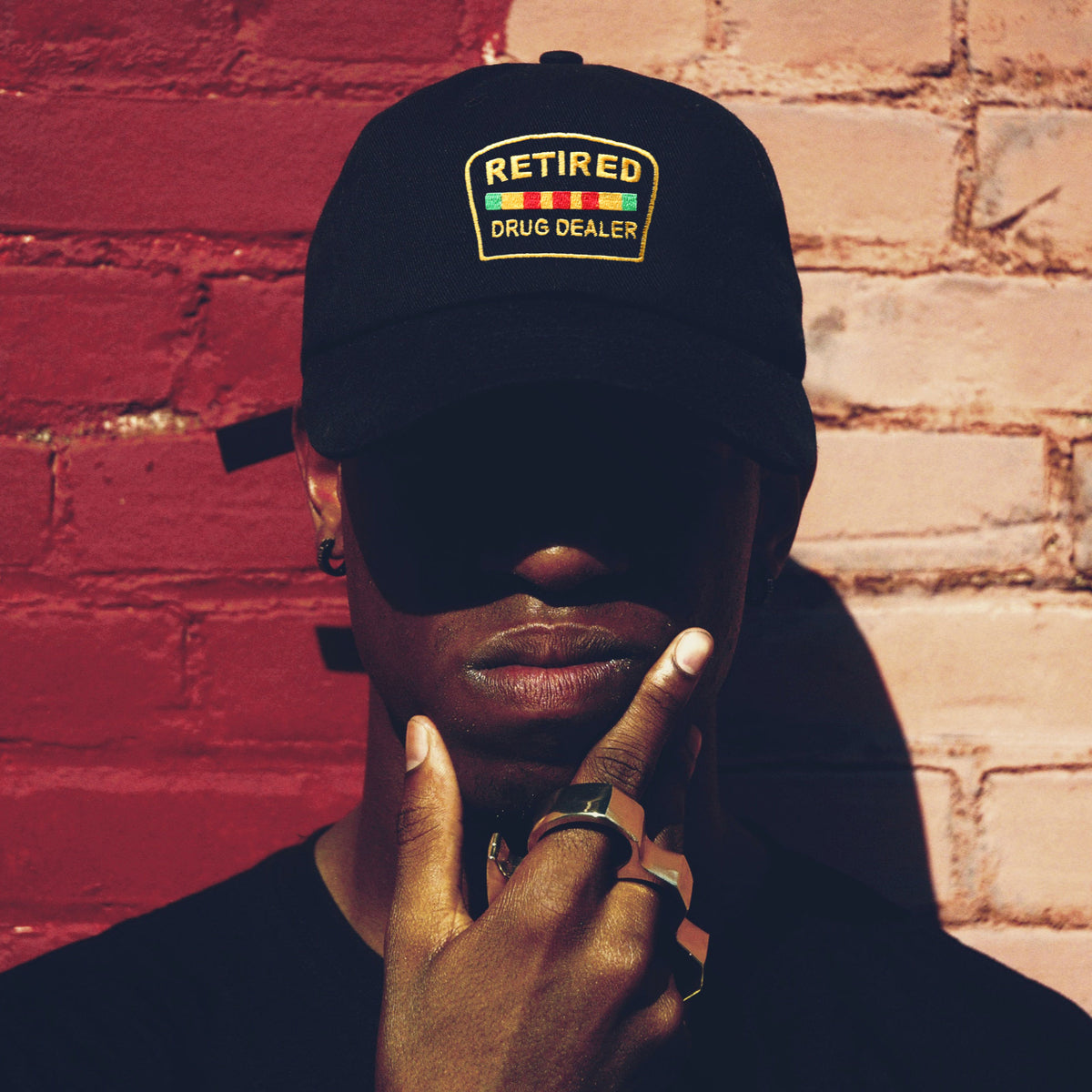 Retired Drug Dealer Embroidered Dad Hat – Adjustable Cotton Baseball Cap