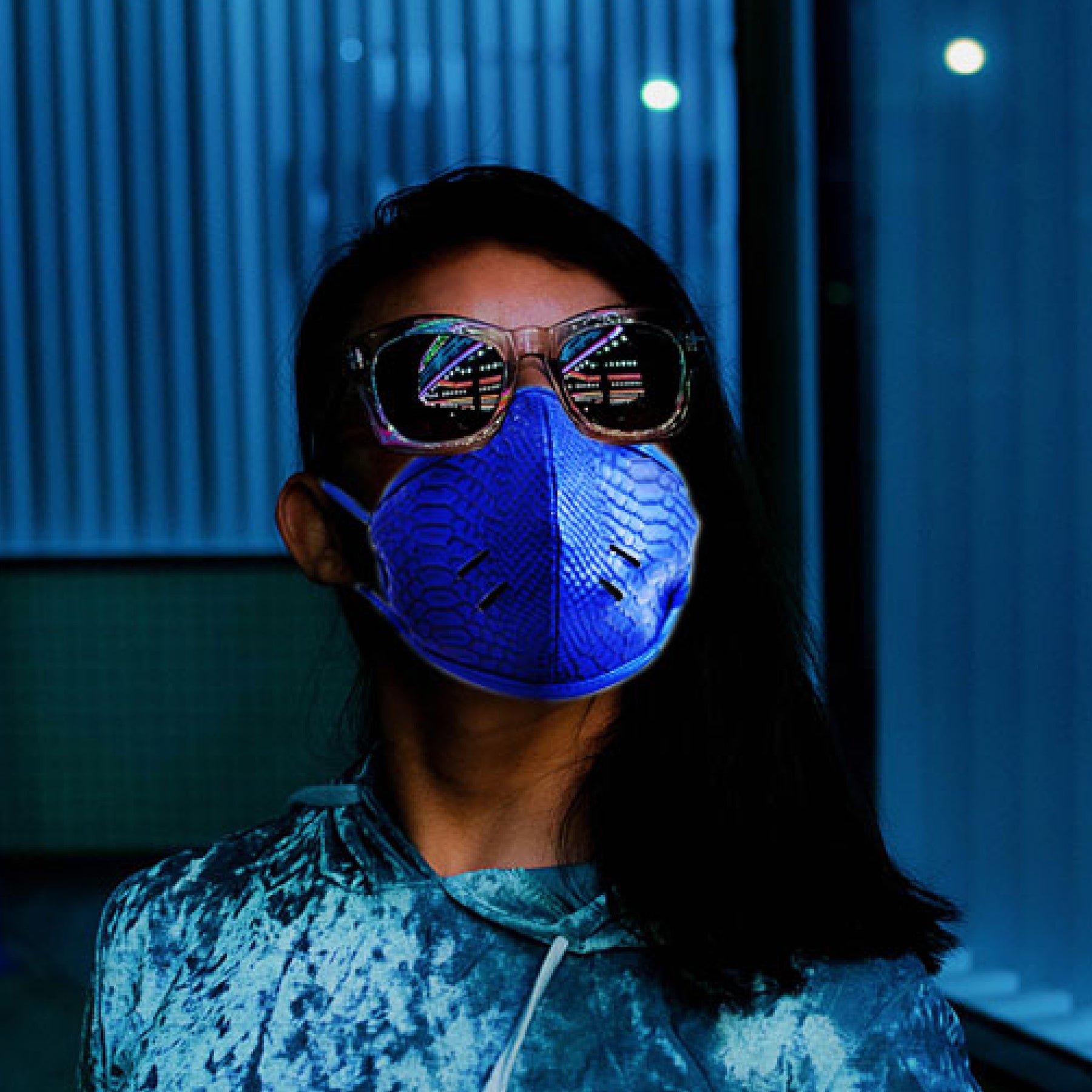 PU Leather Face Mask – Reusable Fashion Face Cover
