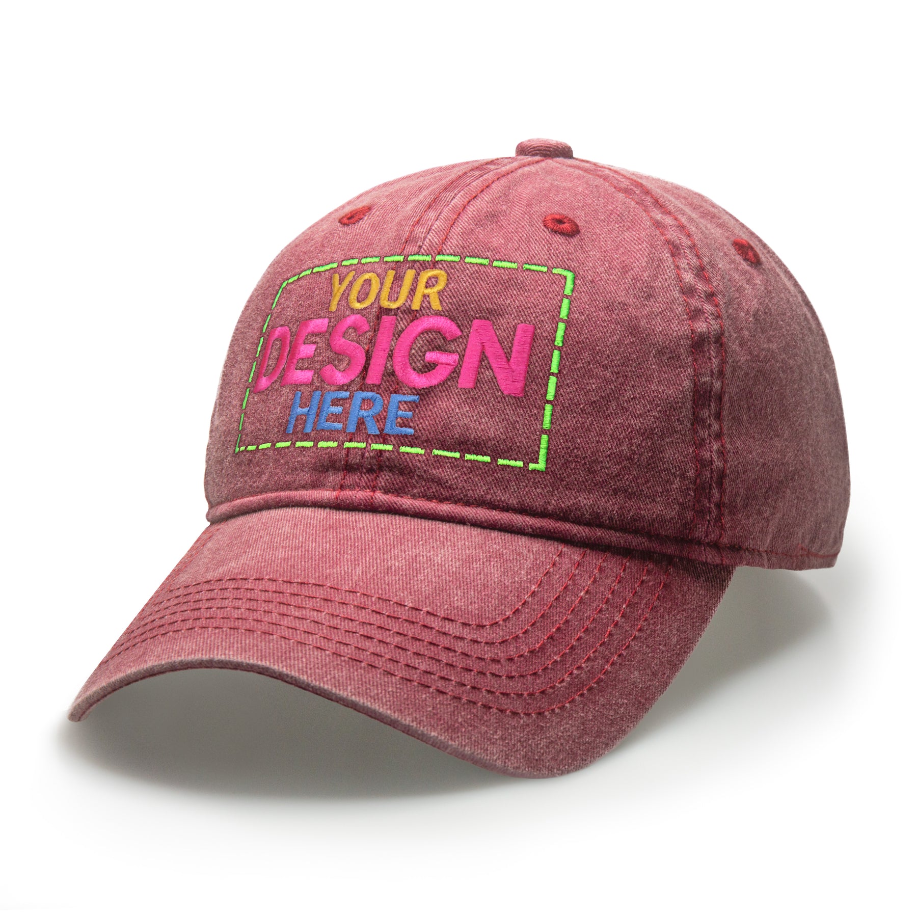 Custom Pigment Dyed Cap