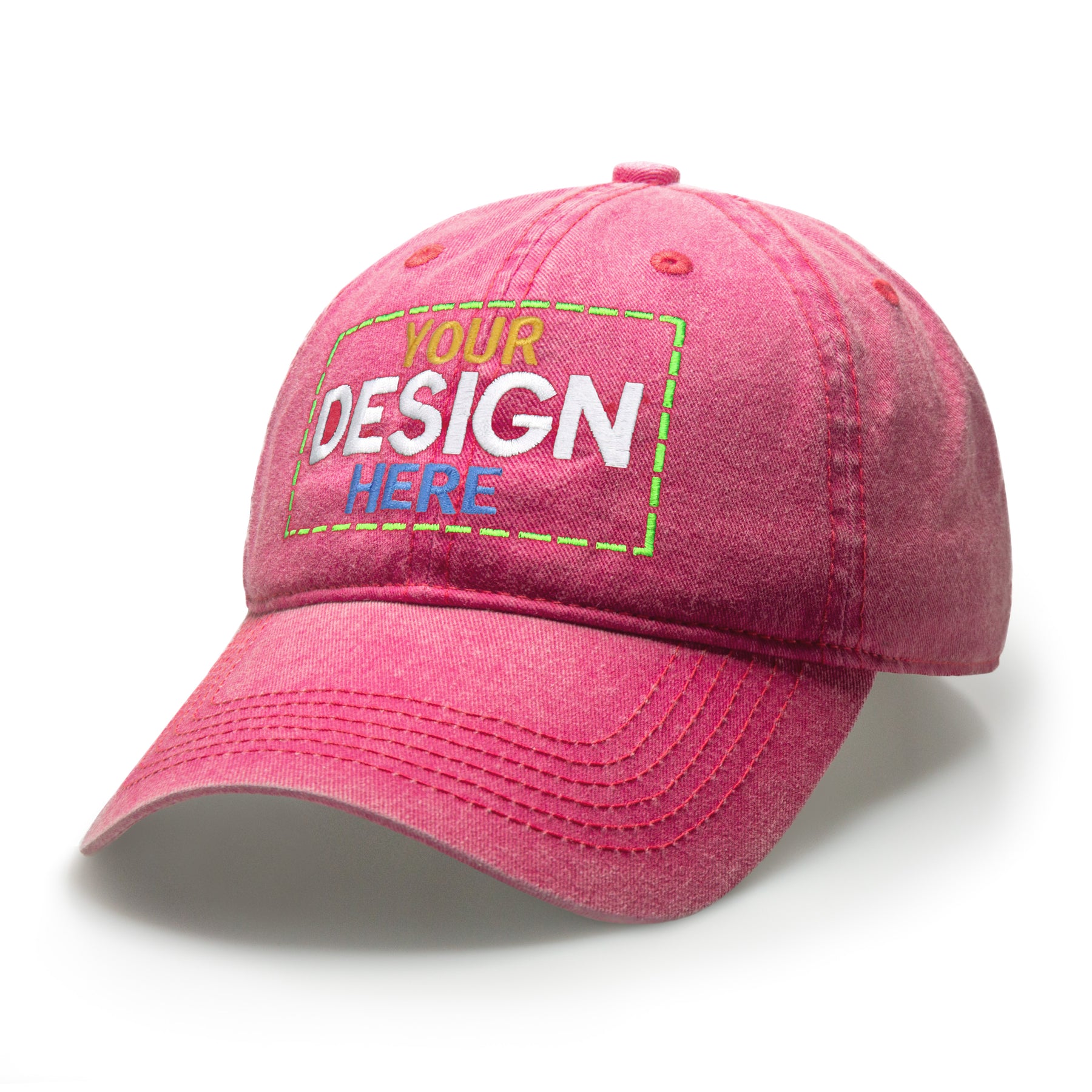 Custom Pigment Dyed Cap