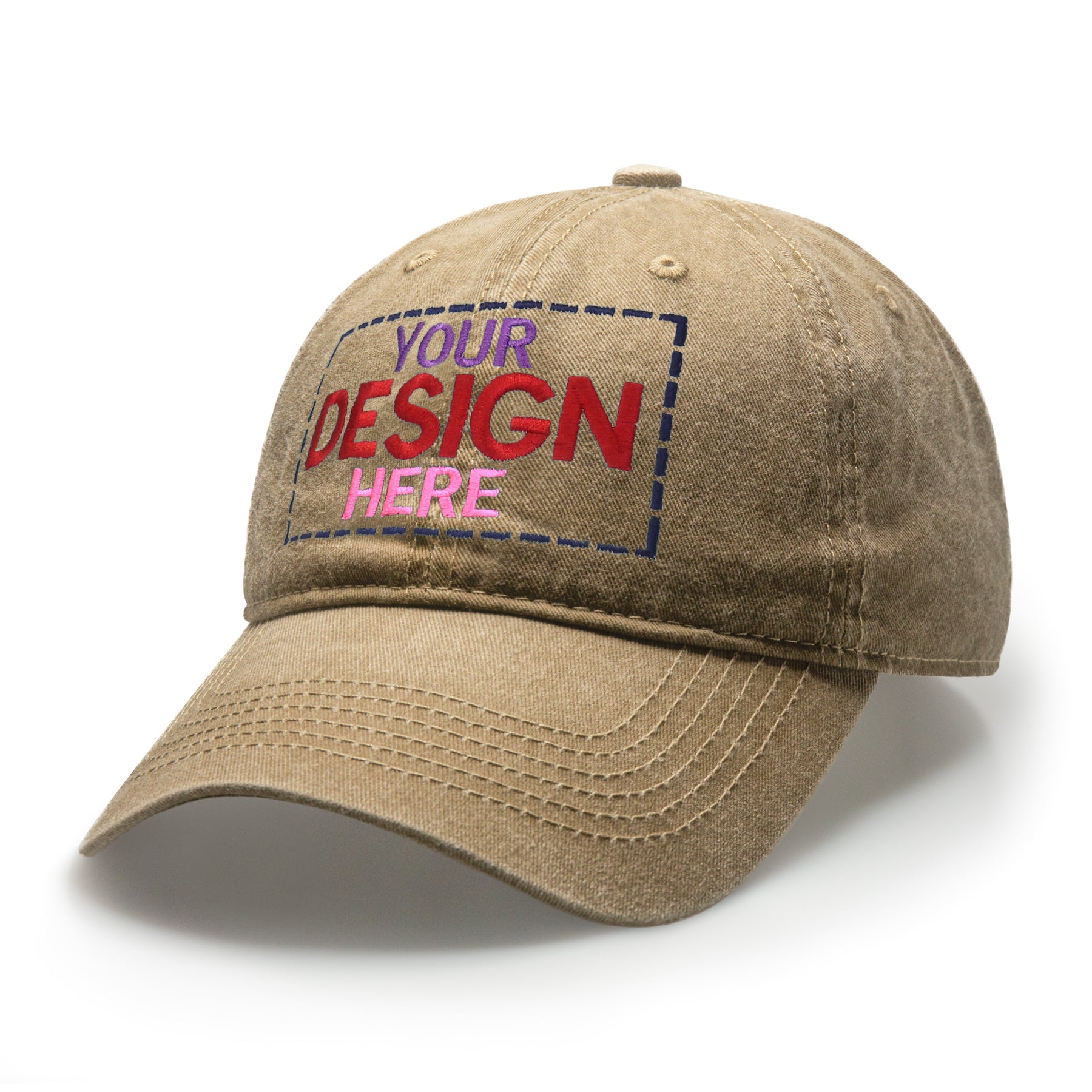 Custom Pigment Dyed Cap