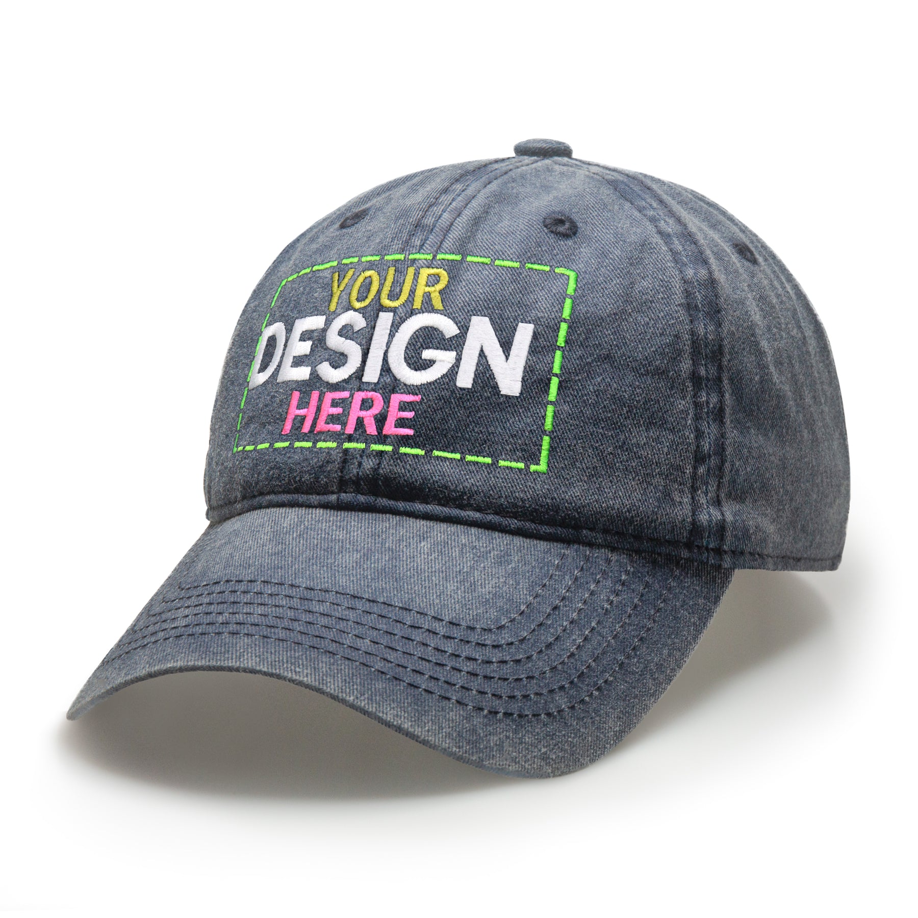 Custom Pigment Dyed Cap