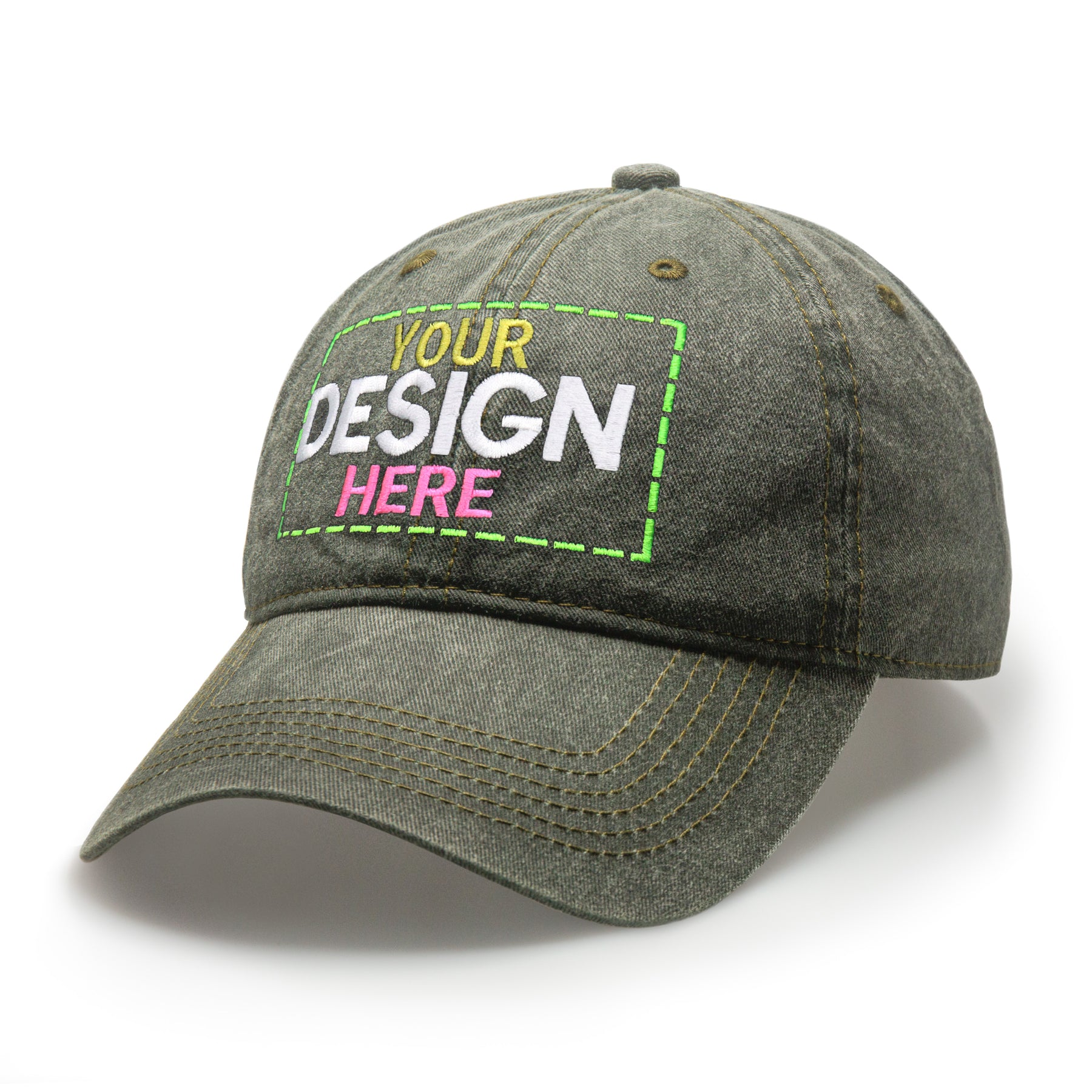 Custom Pigment Dyed Cap