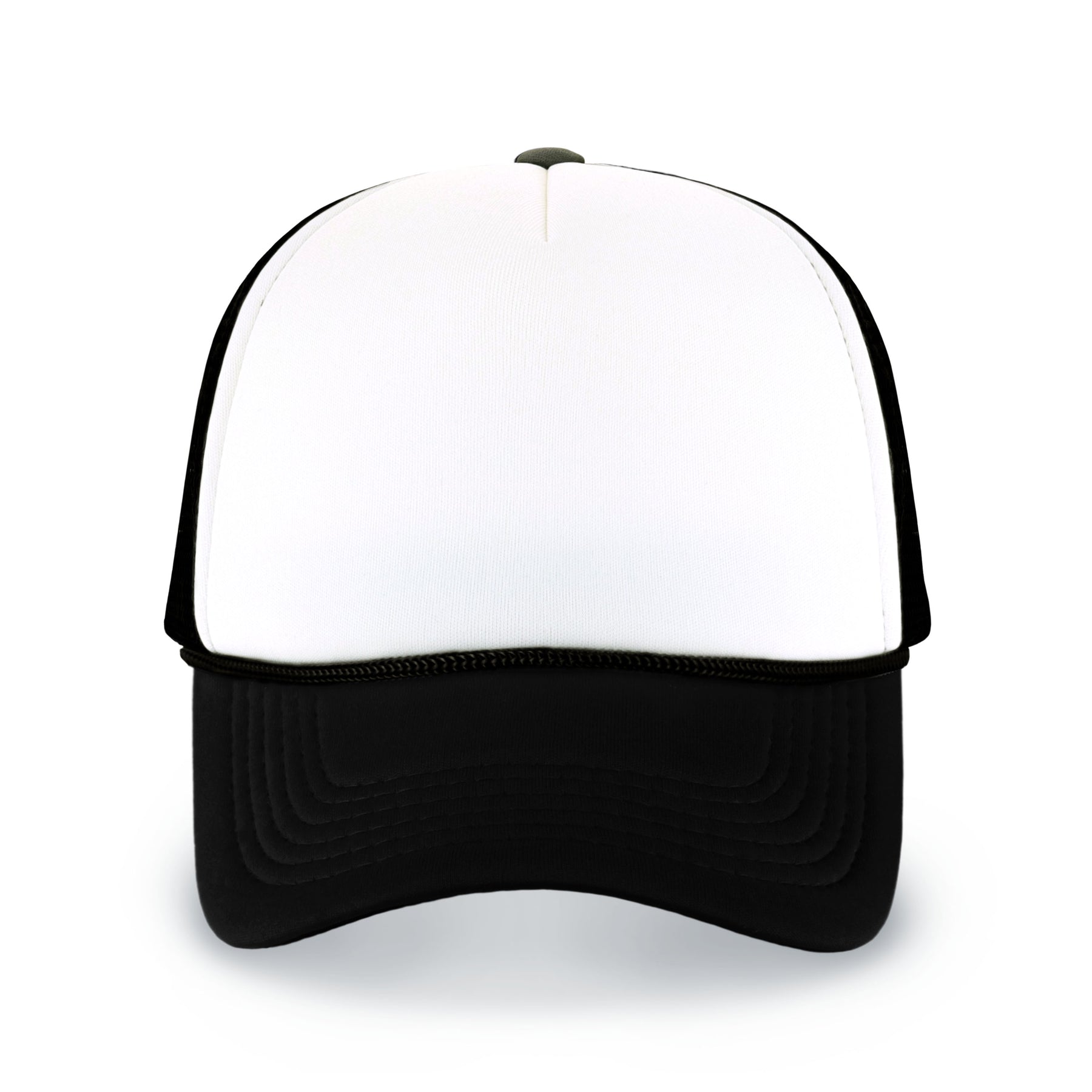 Two-Tone Foam Cap with Rope