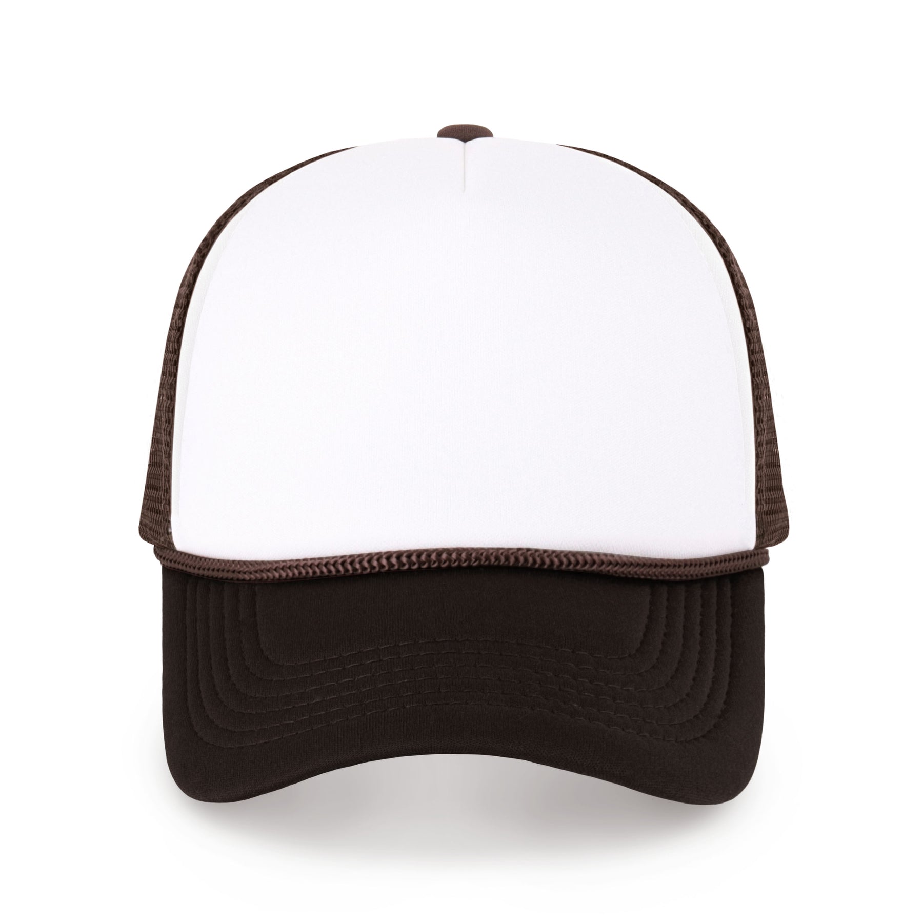 Two-Tone Foam Cap with Rope