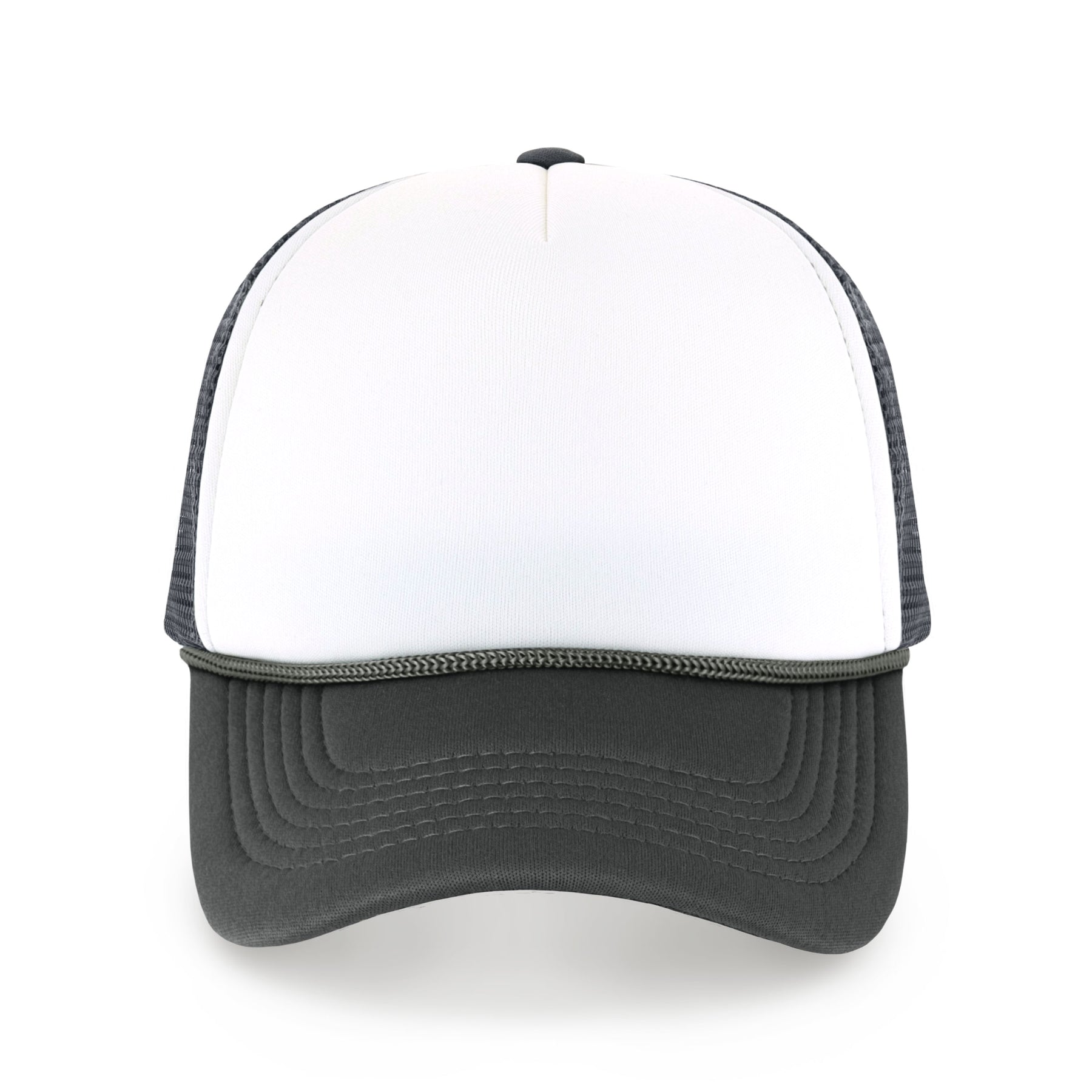 Two-Tone Foam Cap with Rope