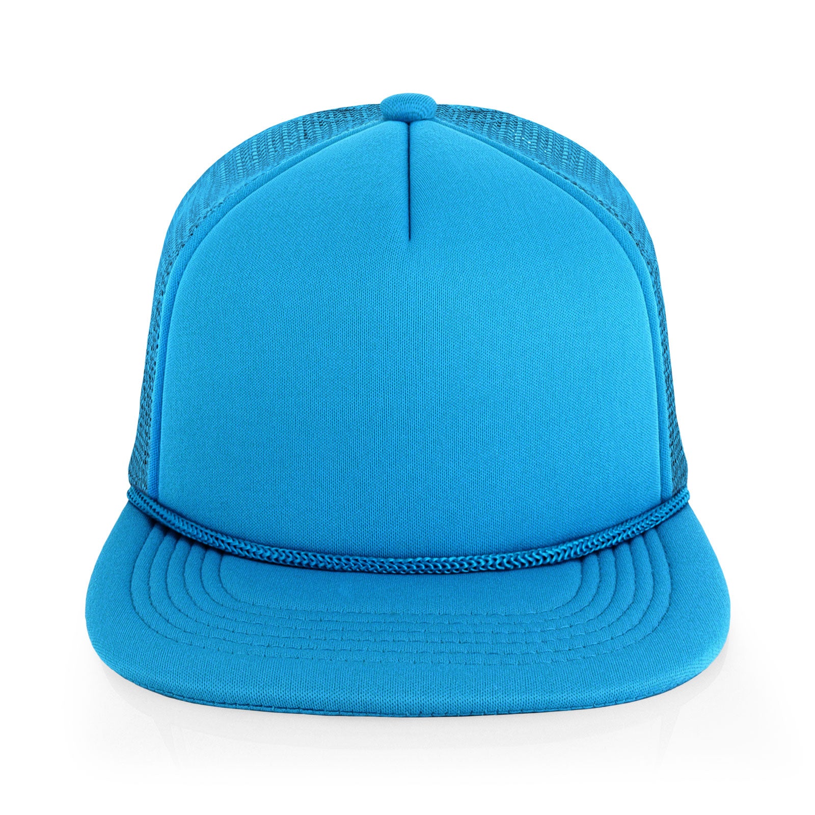 Foam Flat Bill with Rope