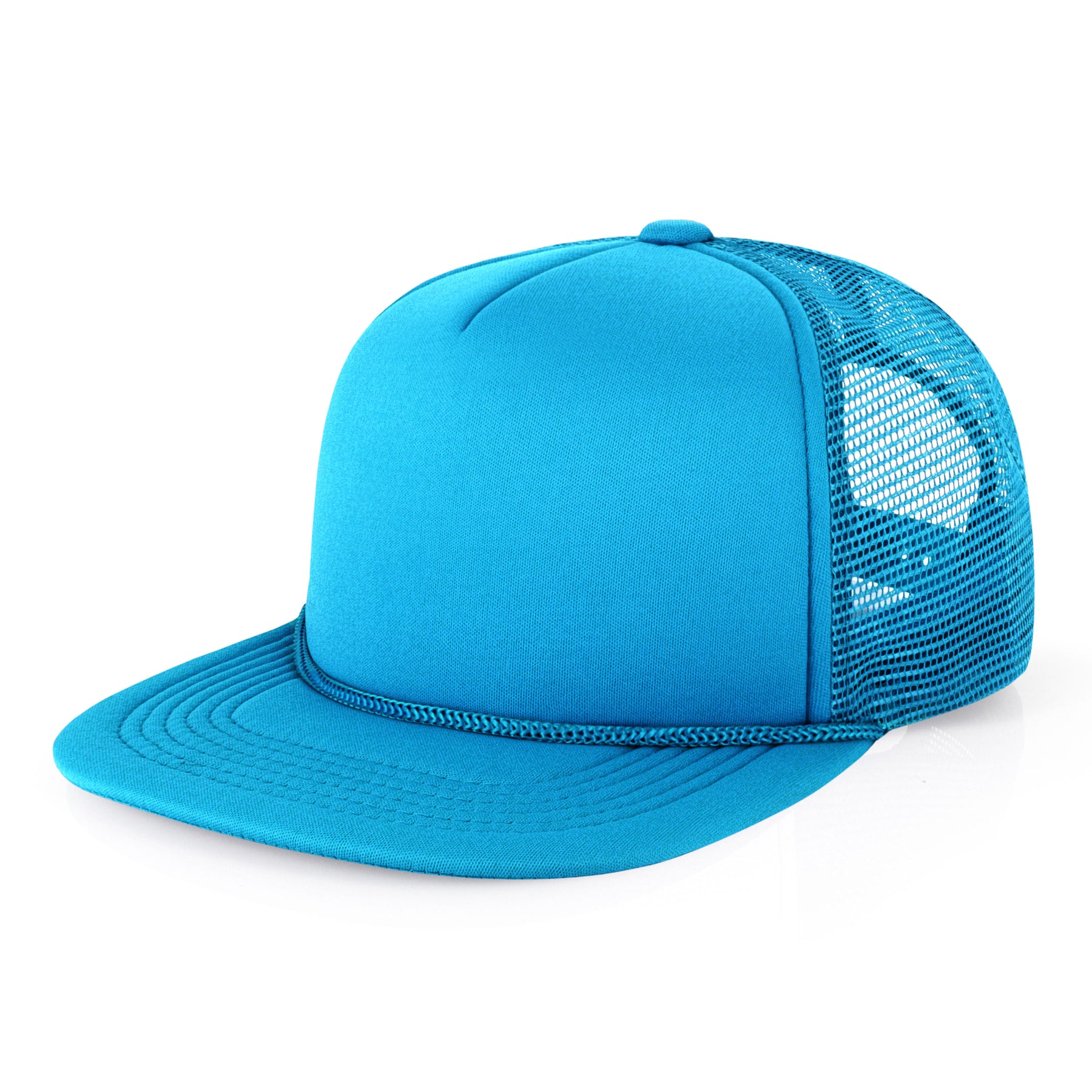 Foam Flat Bill with Rope