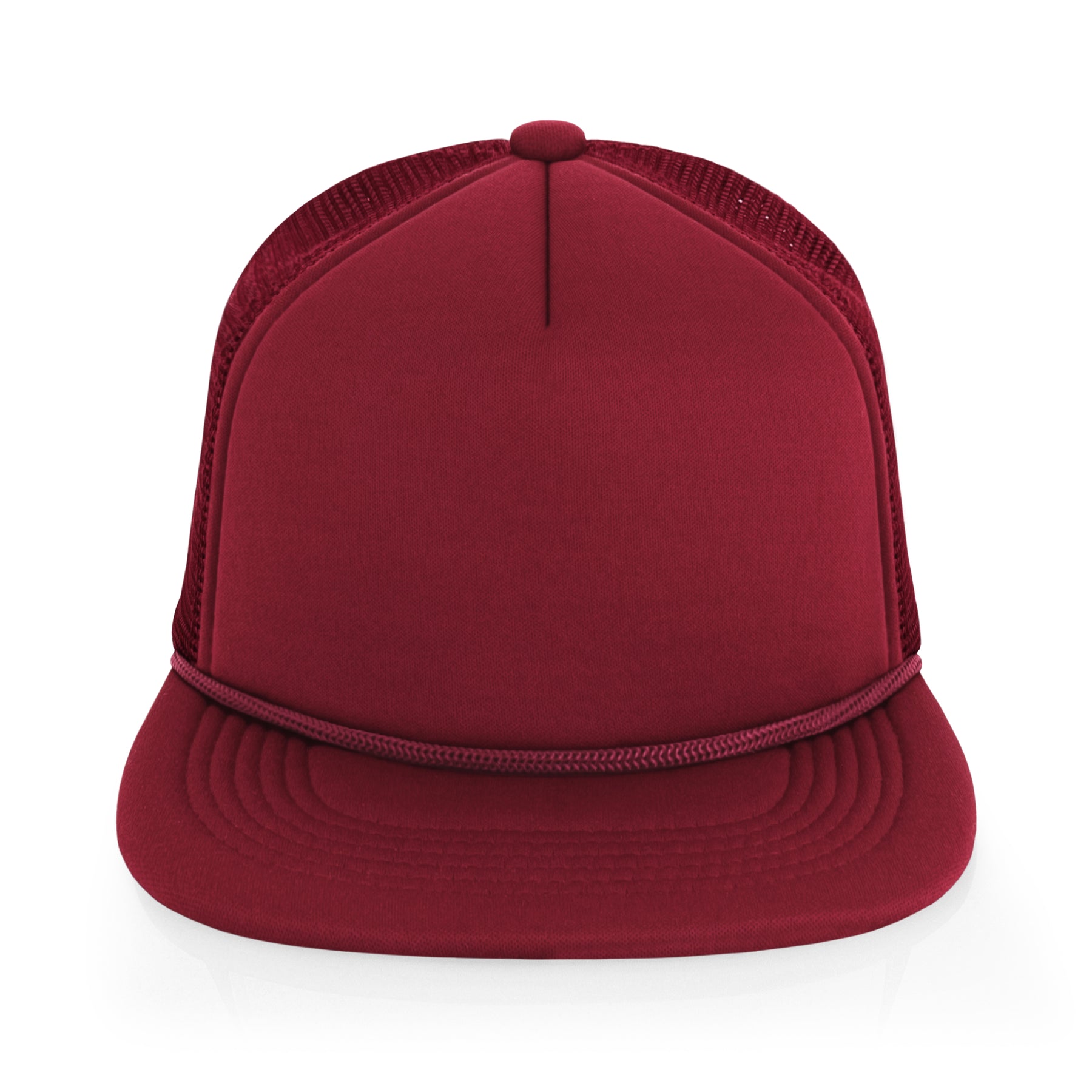 Foam Flat Bill with Rope