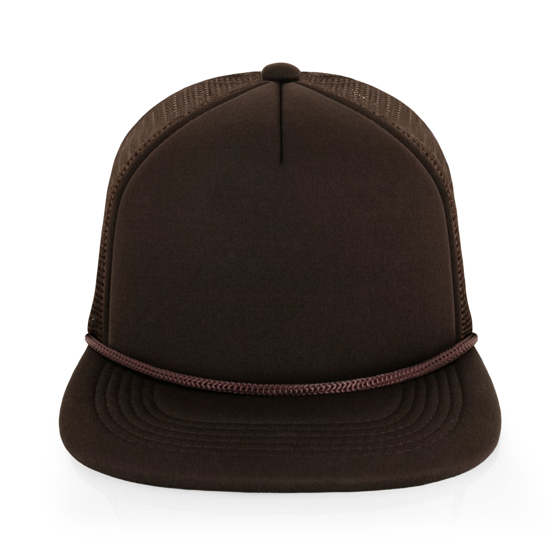 Foam Flat Bill with Rope