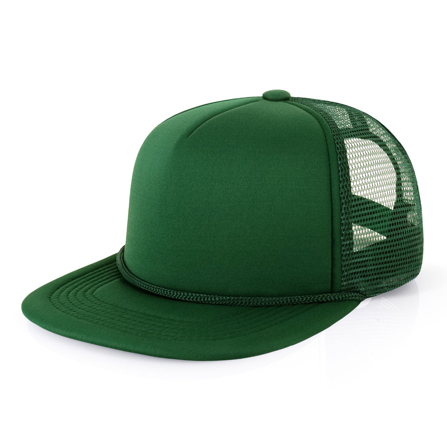 Foam Flat Bill with Rope