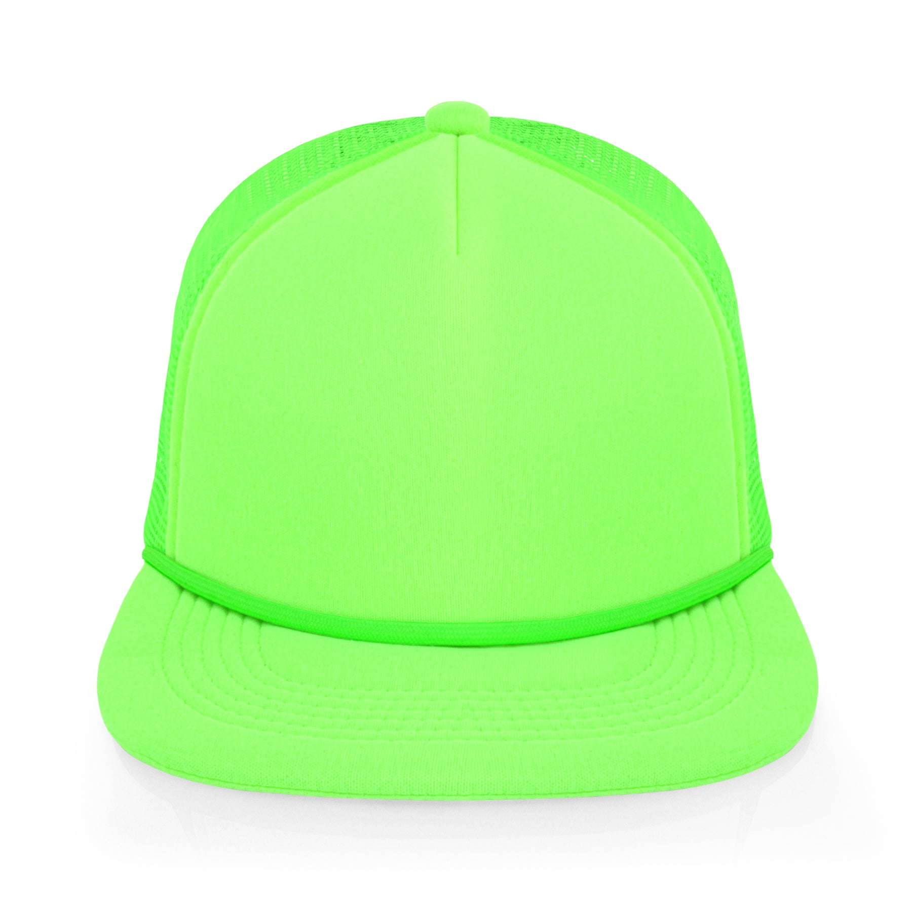 Foam Flat Bill with Rope