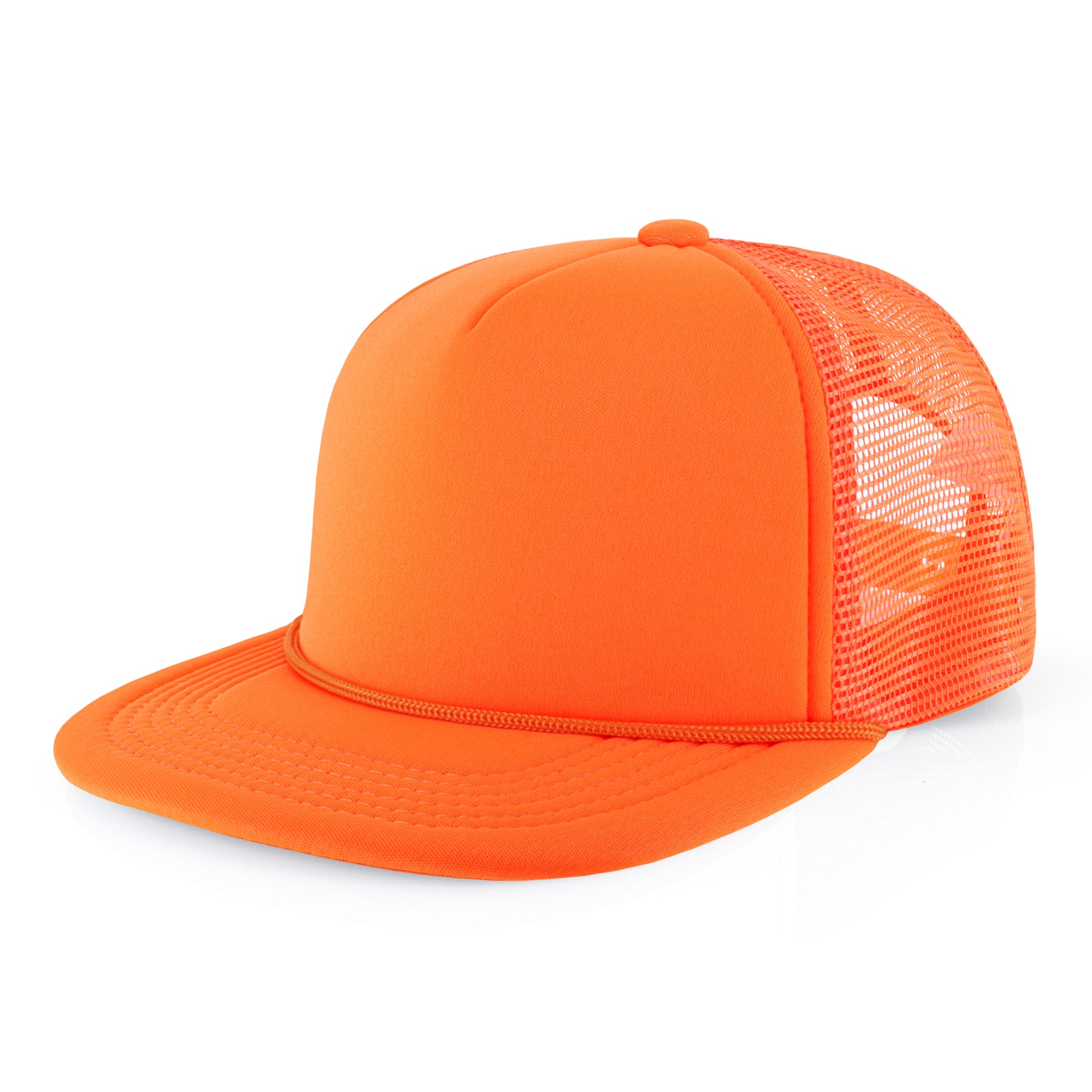 Foam Flat Bill with Rope