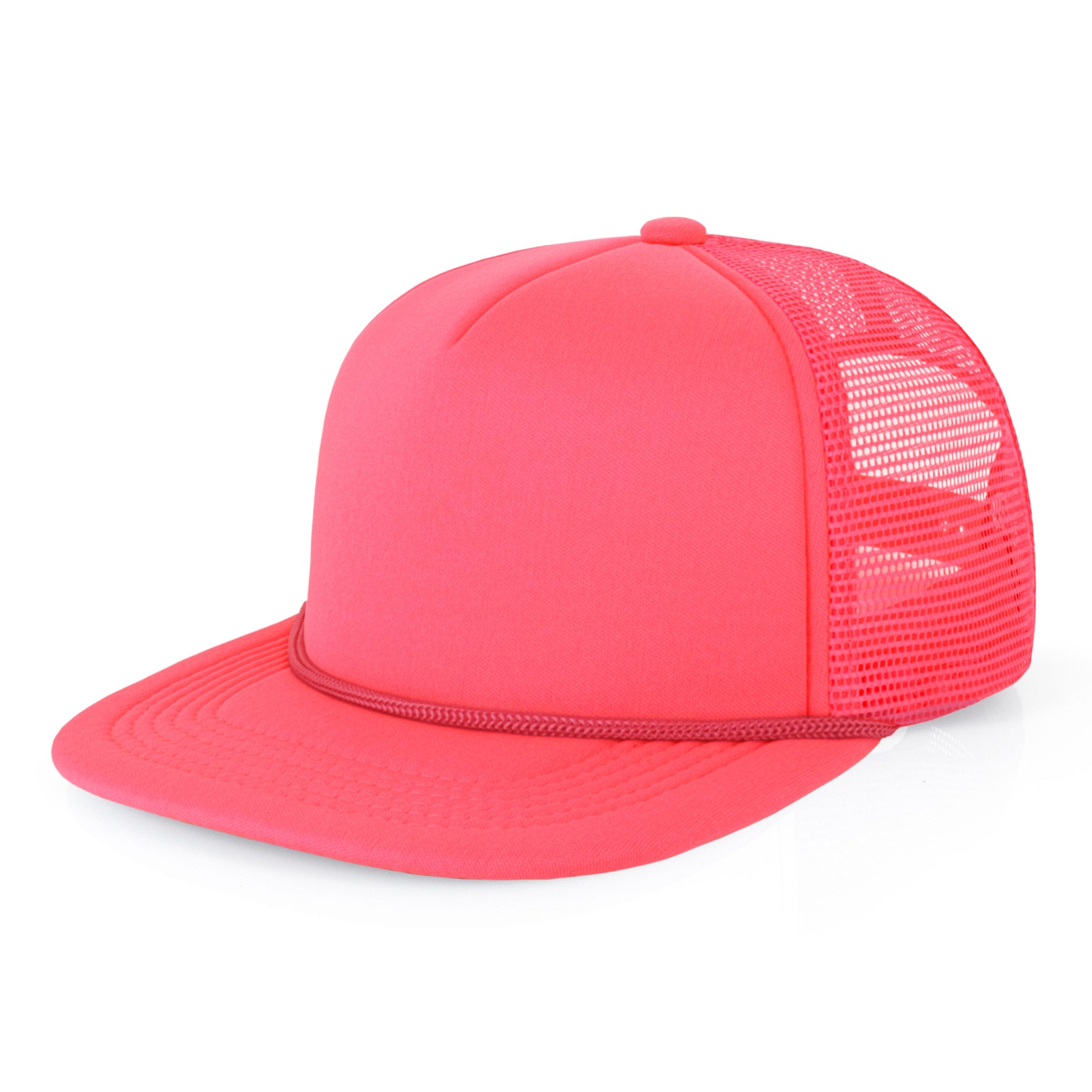 Foam Flat Bill with Rope