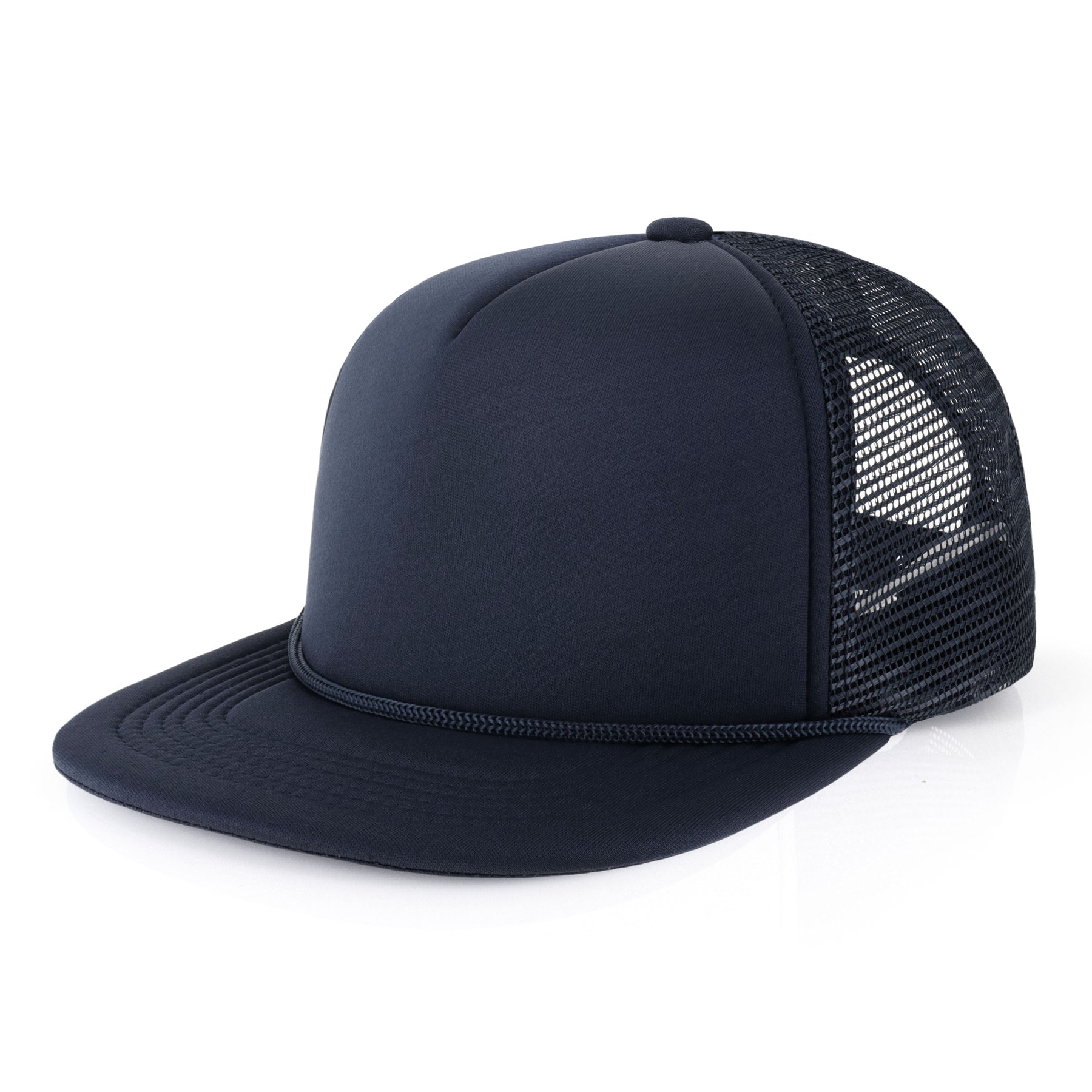 Foam Flat Bill with Rope