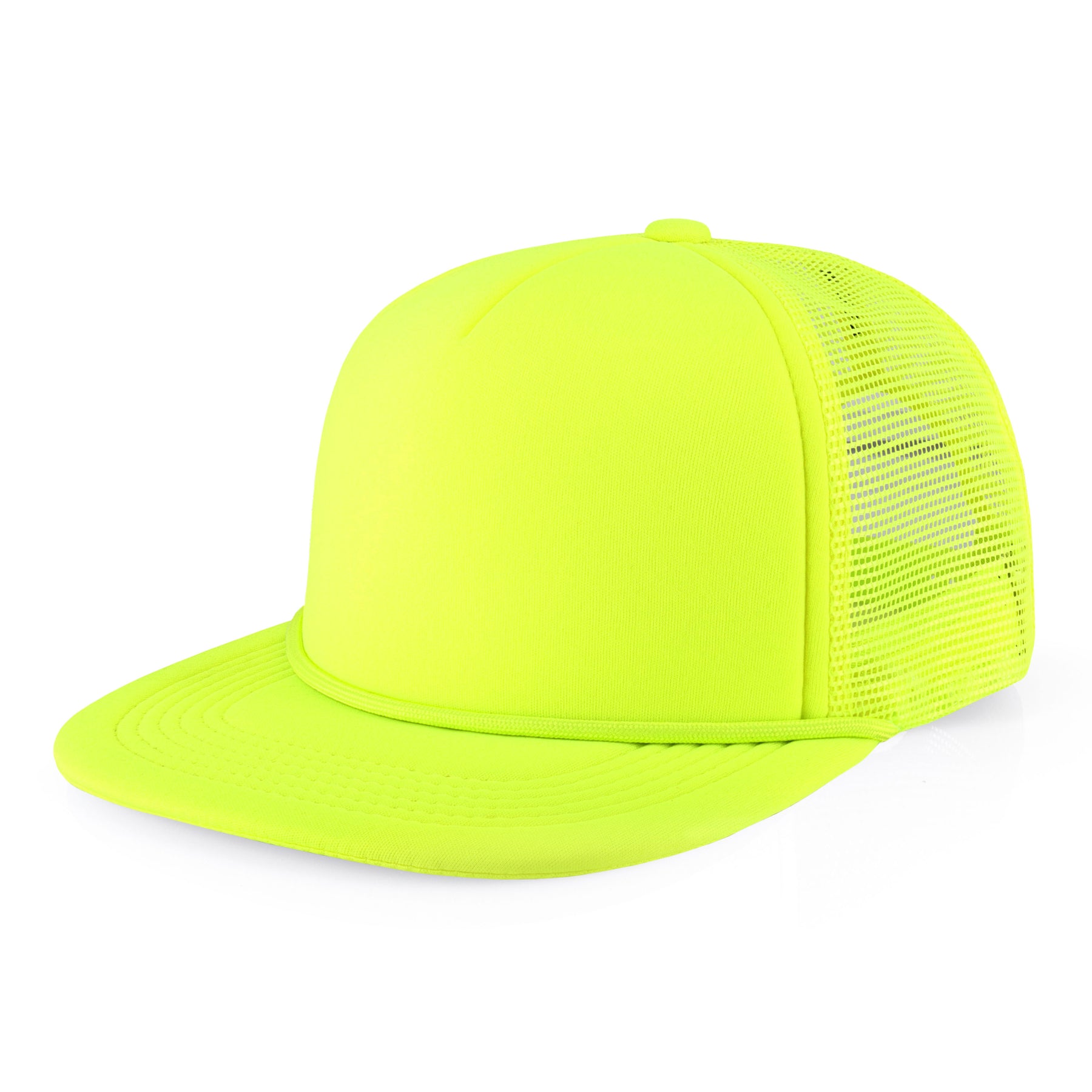 Foam Flat Bill with Rope