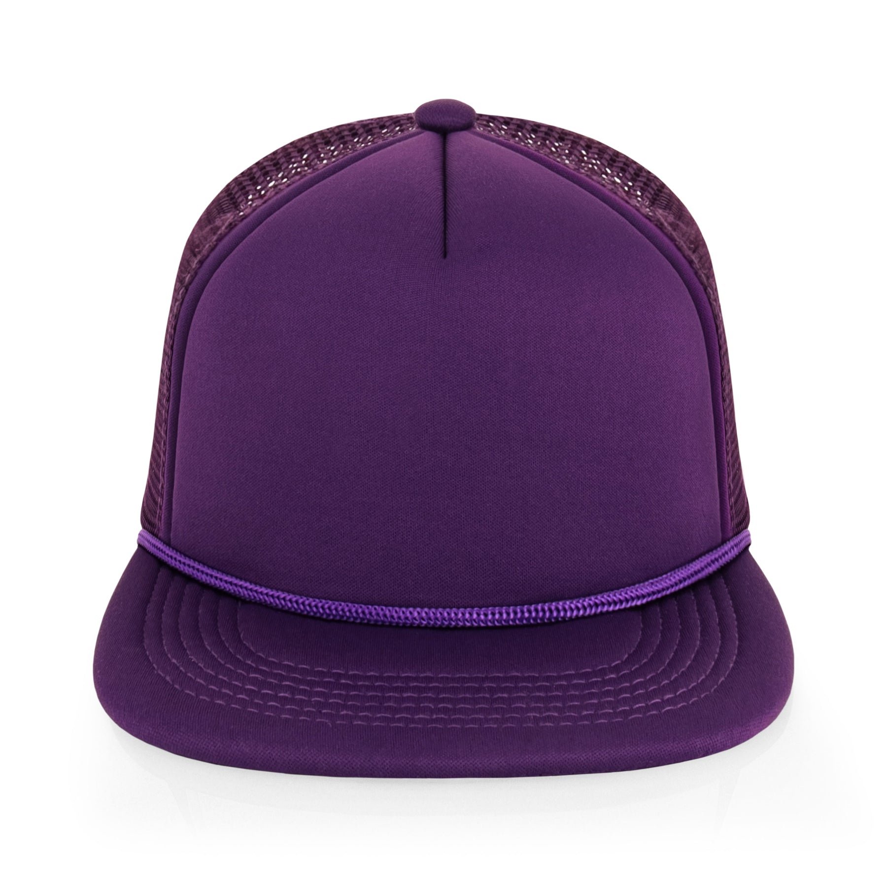 Foam Flat Bill with Rope
