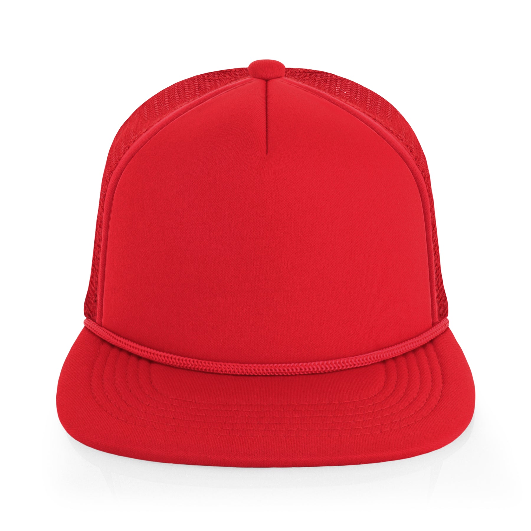 Foam Flat Bill with Rope
