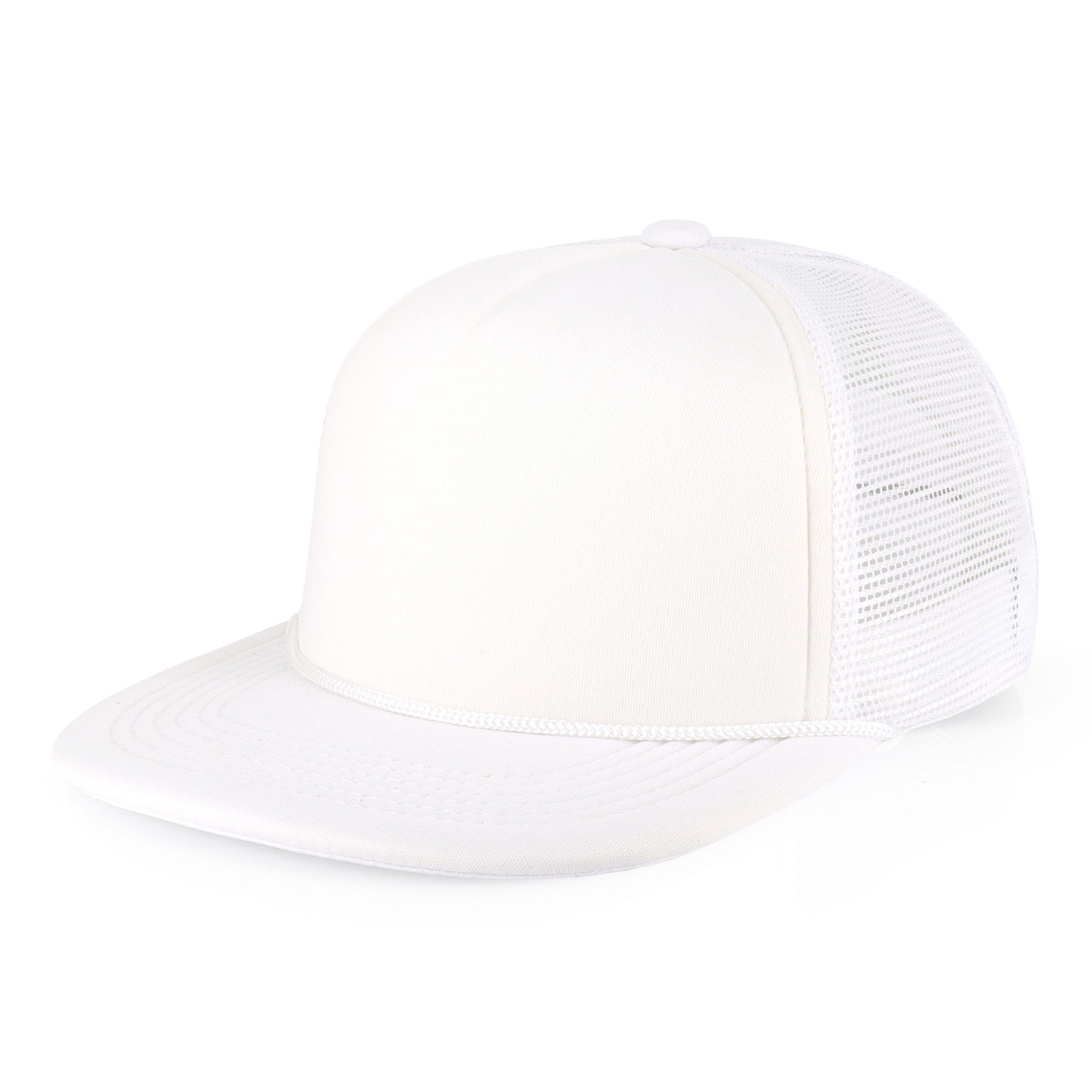 Foam Flat Bill with Rope