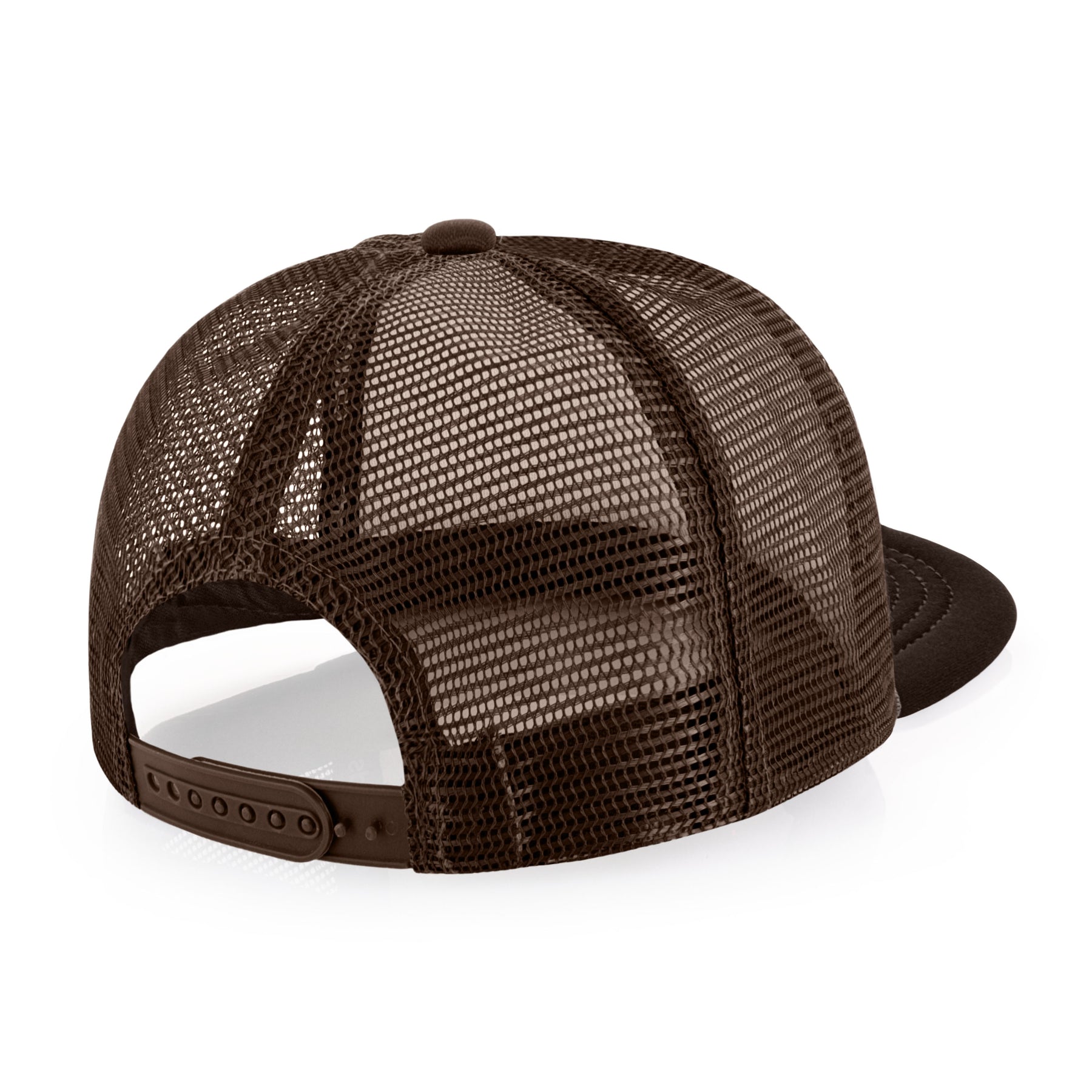 Two-Tone Foam Flat Bill with Rope