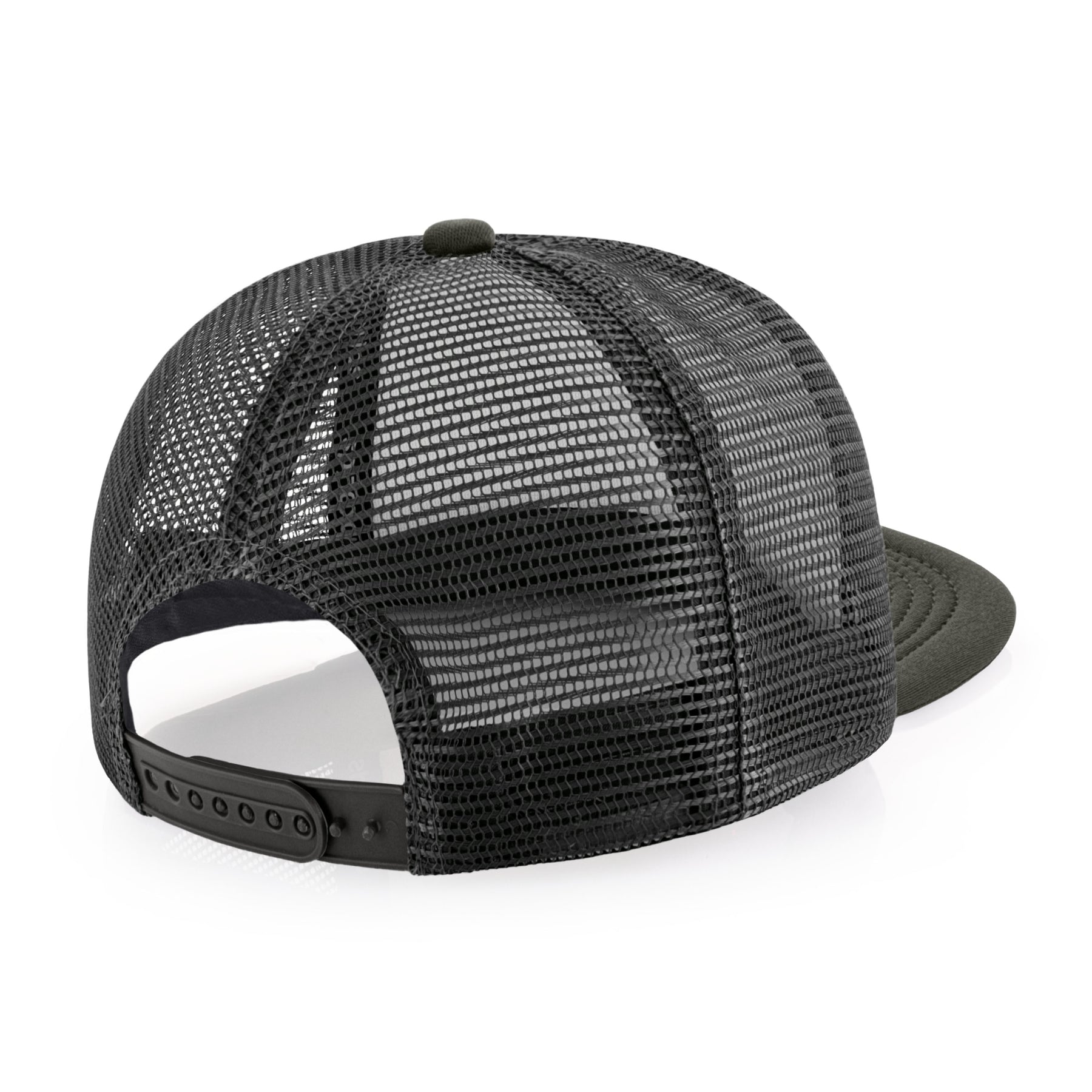 Two-Tone Foam Flat Bill with Rope