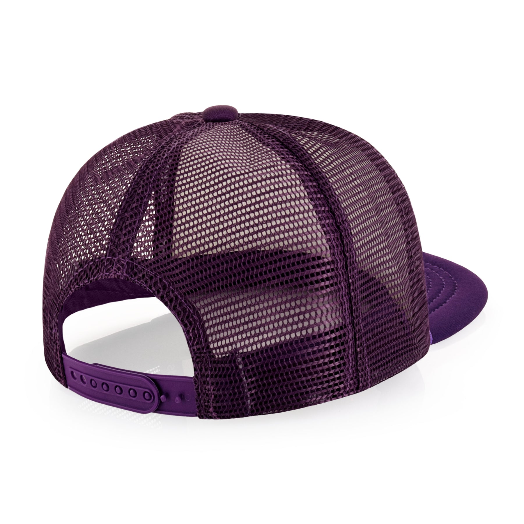 Two-Tone Foam Flat Bill with Rope
