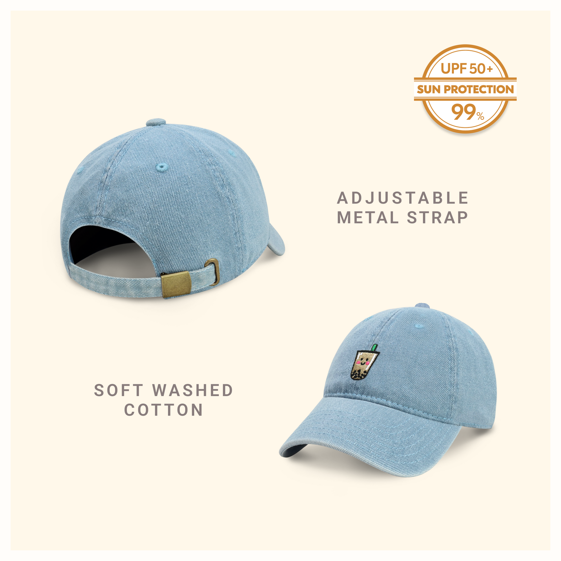 Boba Tea Baseball Cap