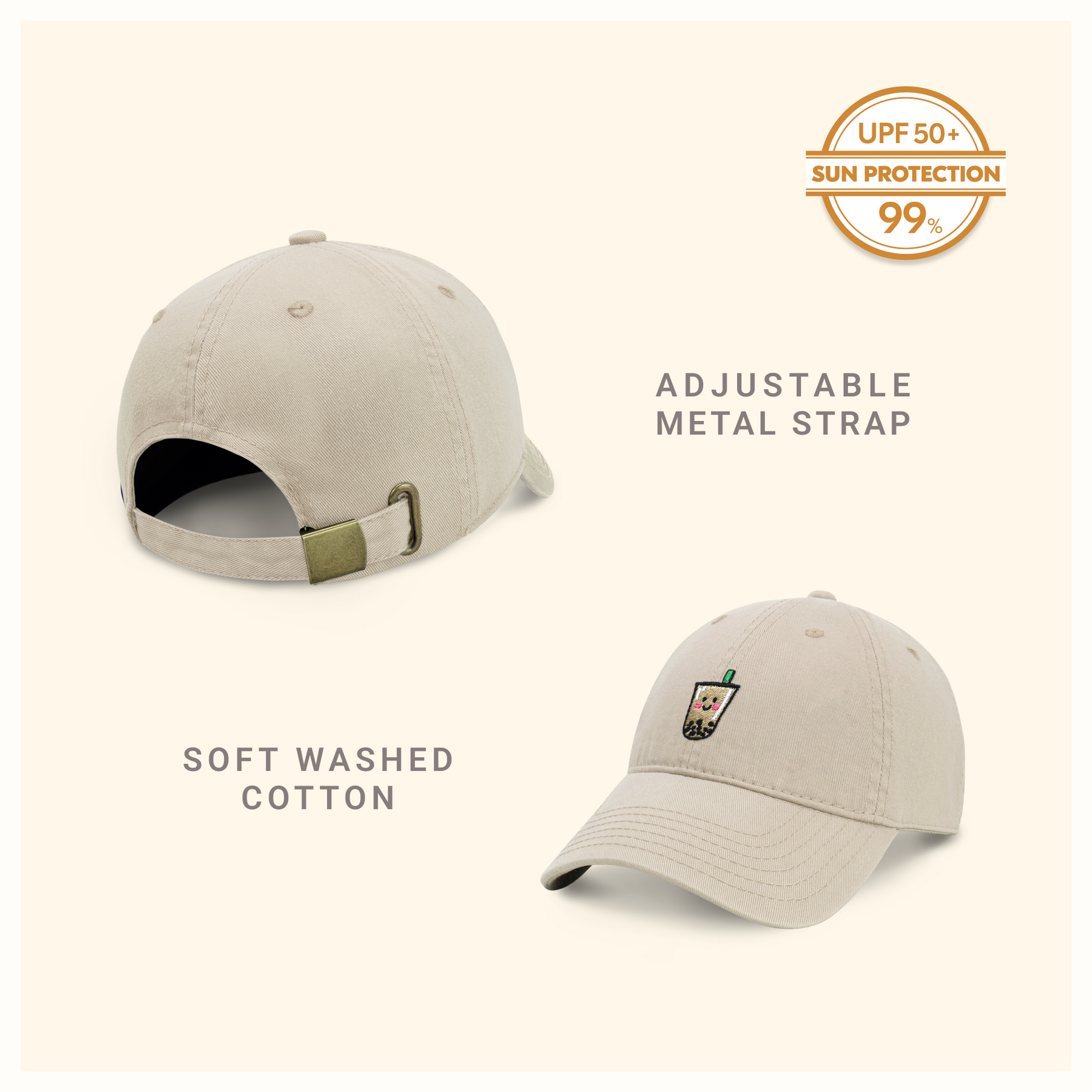 Boba Tea Baseball Cap