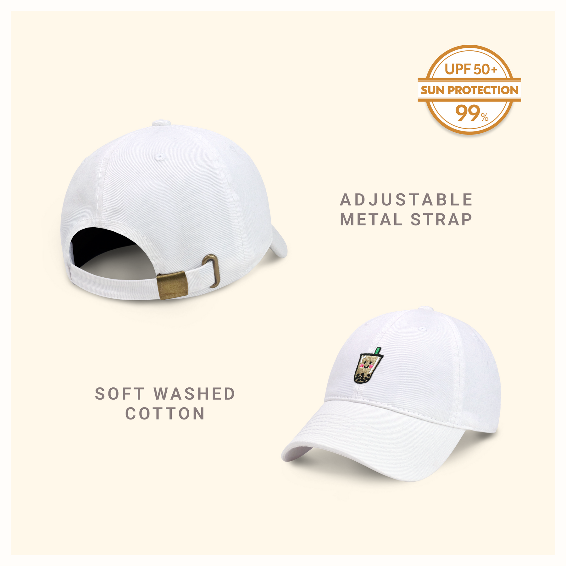 Boba Tea Baseball Cap