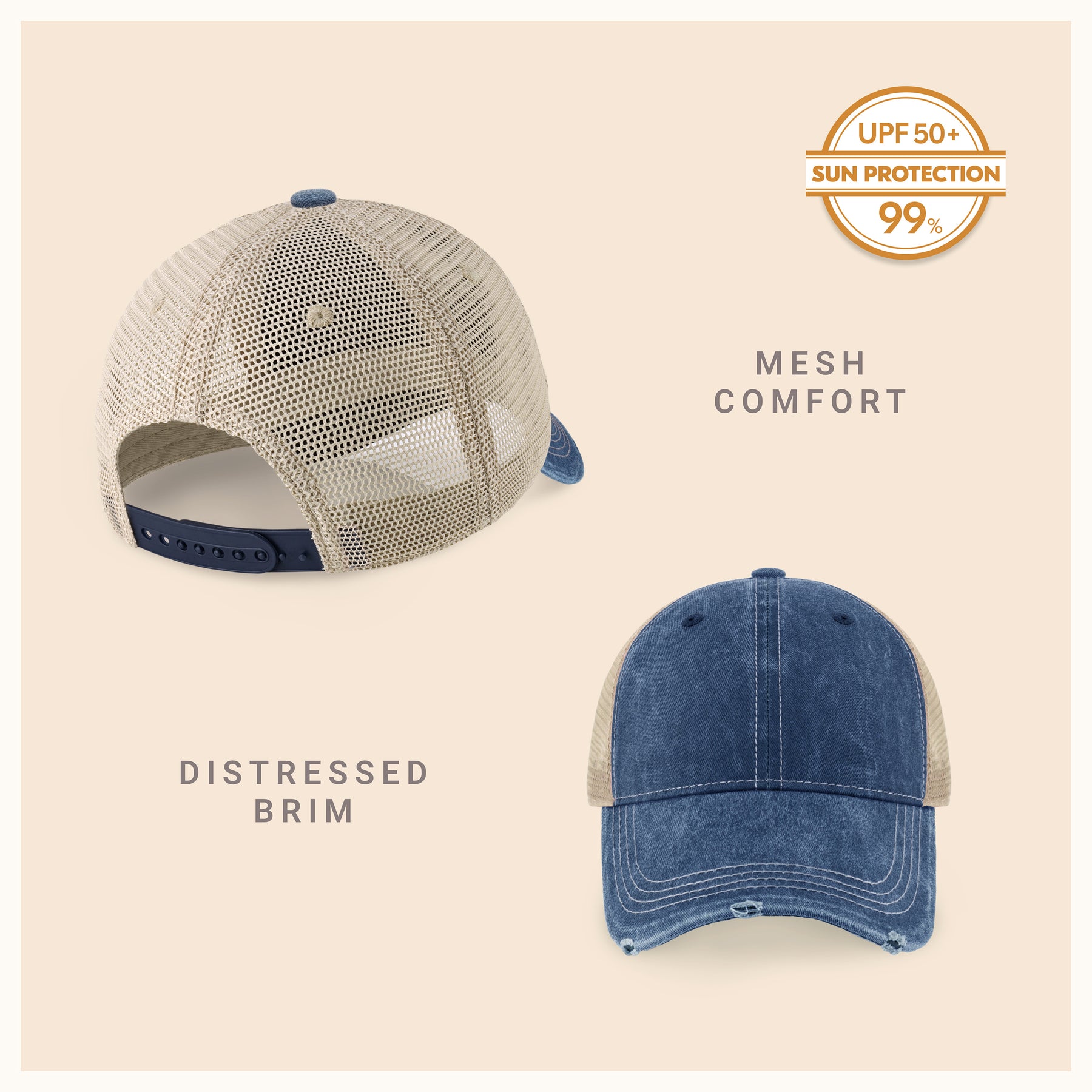Vintage Mesh Trucker Cap