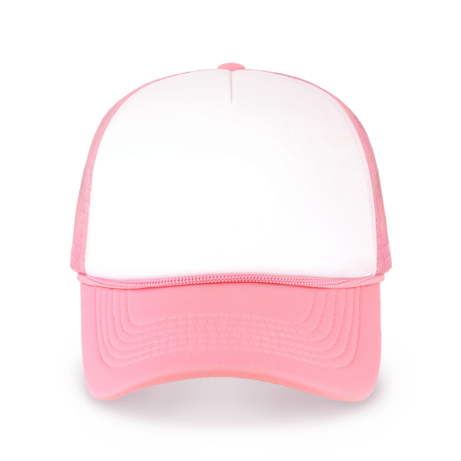 Two-Tone Foam Cap with Rope