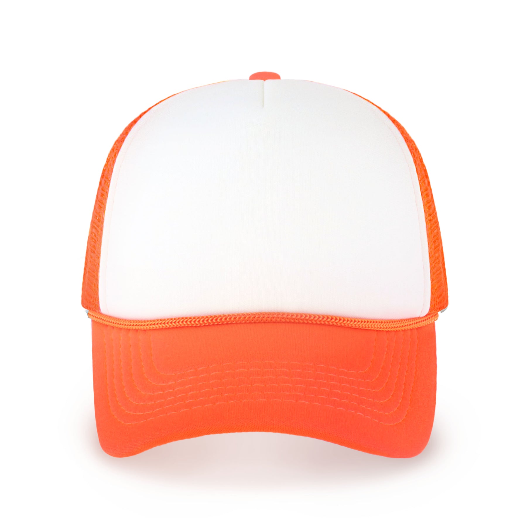 Two-Tone Foam Cap with Rope