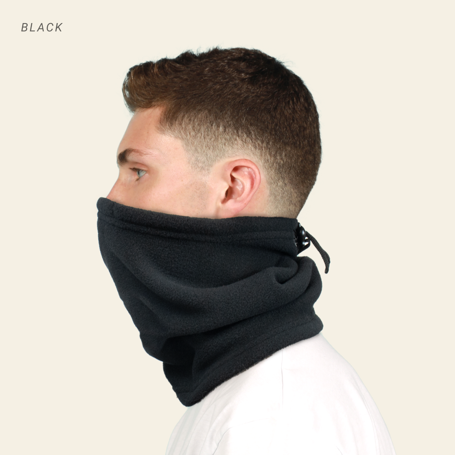 Fleece Neck Gaiter for Winter – Warm Cuff Style Face & Neck Cover