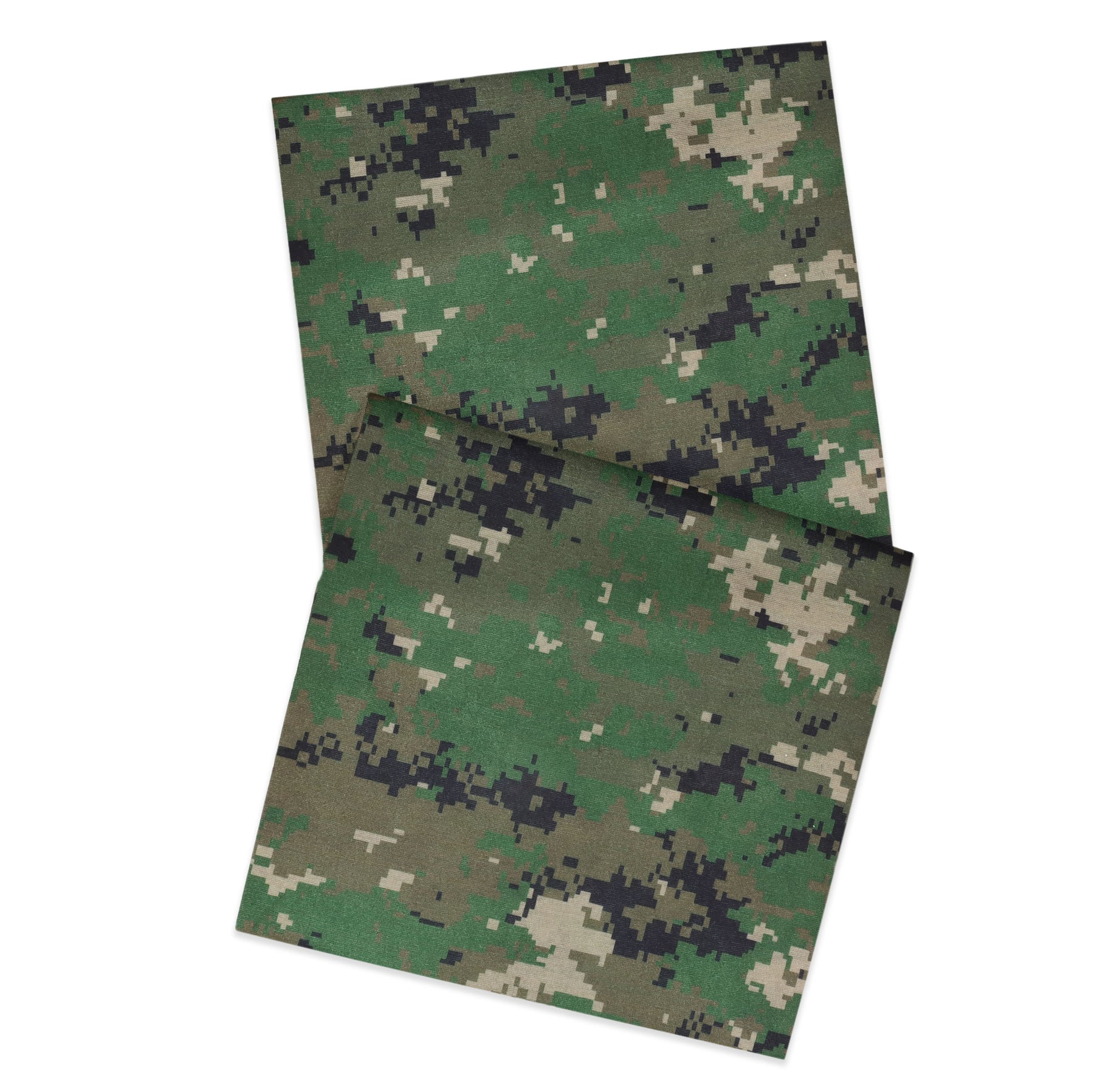 green leaf green flower camo Design Neck Gaiter