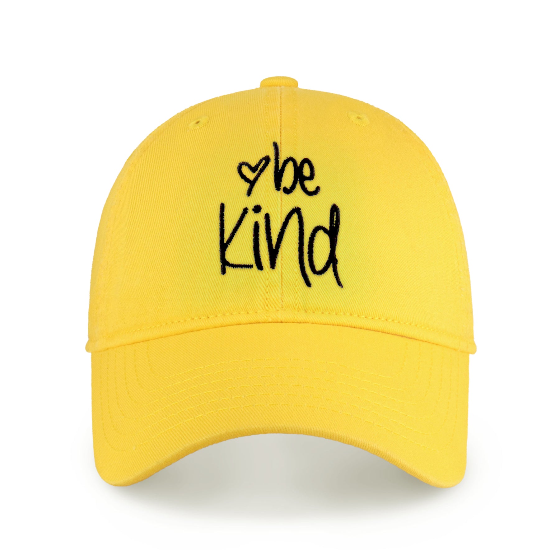 yellow dusty rose Be Kind Baseball Cap