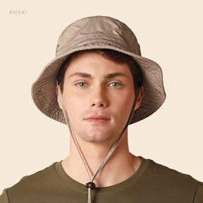 Wide Brim Bucket Hat