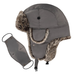 Waterproof Trapper Hat with Mask