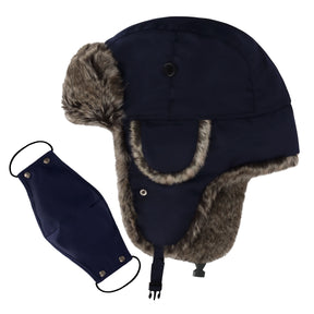 Waterproof Trapper Hat with Mask