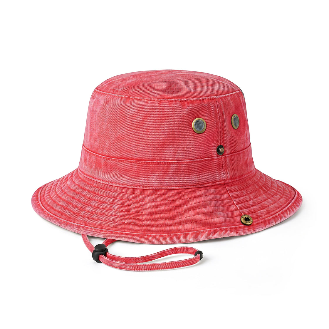 Wide Brim Bucket Hat for Summer – Cotton UPF Protection & Adjustable Fit