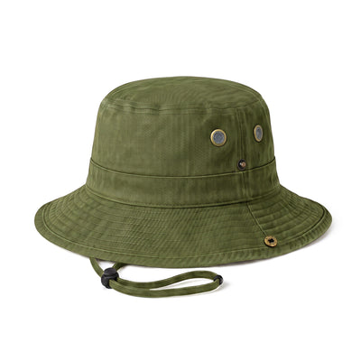 Wide Brim Bucket Hat for Summer – Cotton UPF Protection & Adjustable Fit