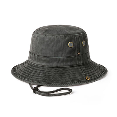Wide Brim Bucket Hat for Summer – Cotton UPF Protection & Adjustable Fit
