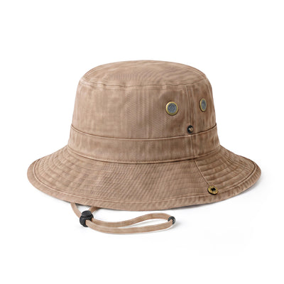 Wide Brim Bucket Hat for Summer – Cotton UPF Protection & Adjustable Fit