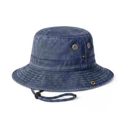 Wide Brim Bucket Hat for Summer – Cotton UPF Protection & Adjustable Fit