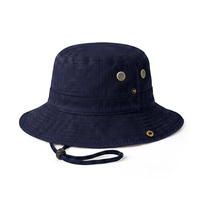 Wide Brim Bucket Hat for Summer – Cotton UPF Protection & Adjustable Fit