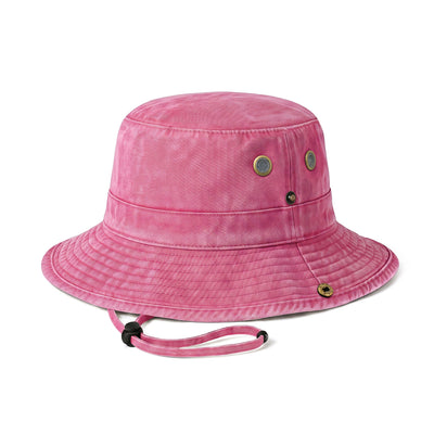 Wide Brim Bucket Hat for Summer – Cotton UPF Protection & Adjustable Fit