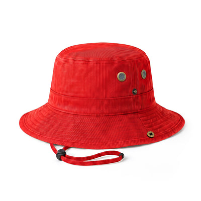 Wide Brim Bucket Hat for Summer – Cotton UPF Protection & Adjustable Fit